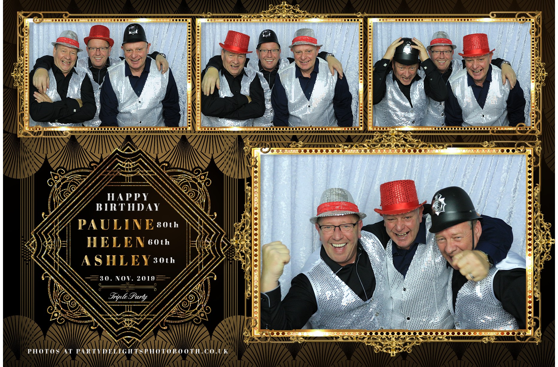 Pauline, Helen & Ashley Triple Party - Prints | View more photos from the event at gallery.partydelightsphotobooth.co.uk/u/PartyDelightsPhotoBooth/Pauline-Helen-Ashley-Triple-Party-Prints