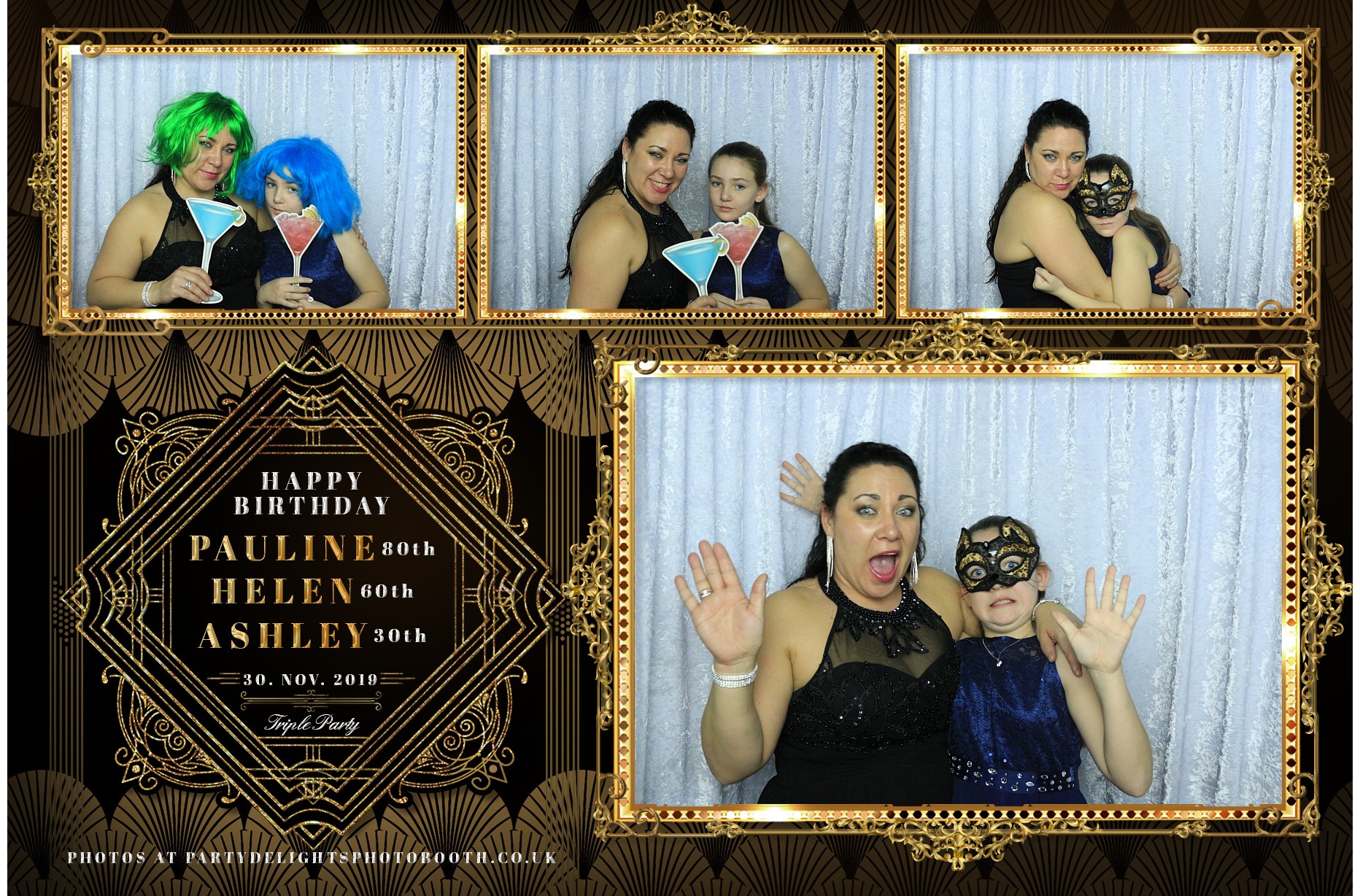 Pauline, Helen & Ashley Triple Party - Prints | View more photos from the event at gallery.partydelightsphotobooth.co.uk/u/PartyDelightsPhotoBooth/Pauline-Helen-Ashley-Triple-Party-Prints