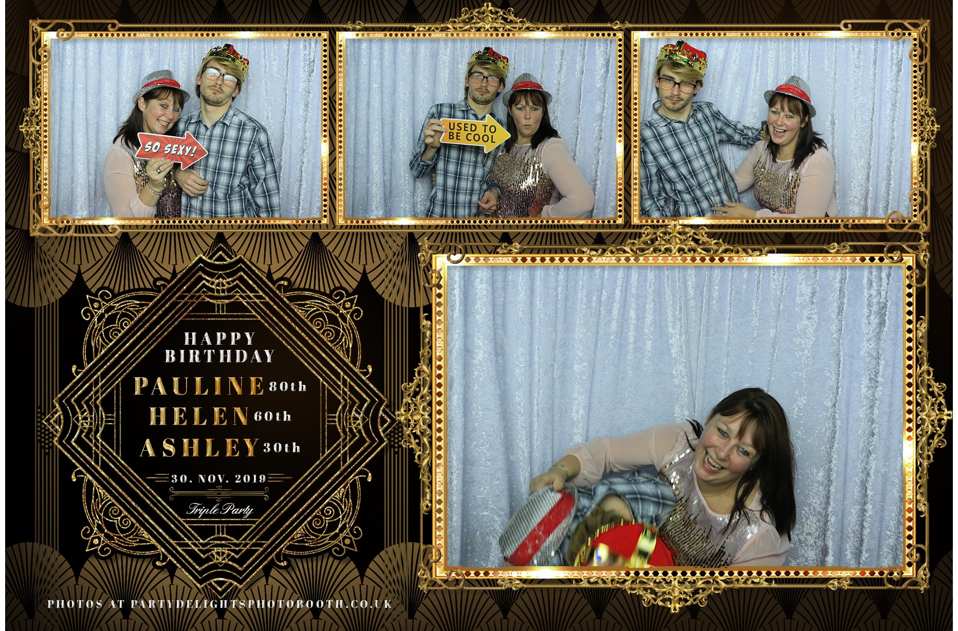 Pauline, Helen & Ashley Triple Party - Prints | View more photos from the event at gallery.partydelightsphotobooth.co.uk/u/PartyDelightsPhotoBooth/Pauline-Helen-Ashley-Triple-Party-Prints