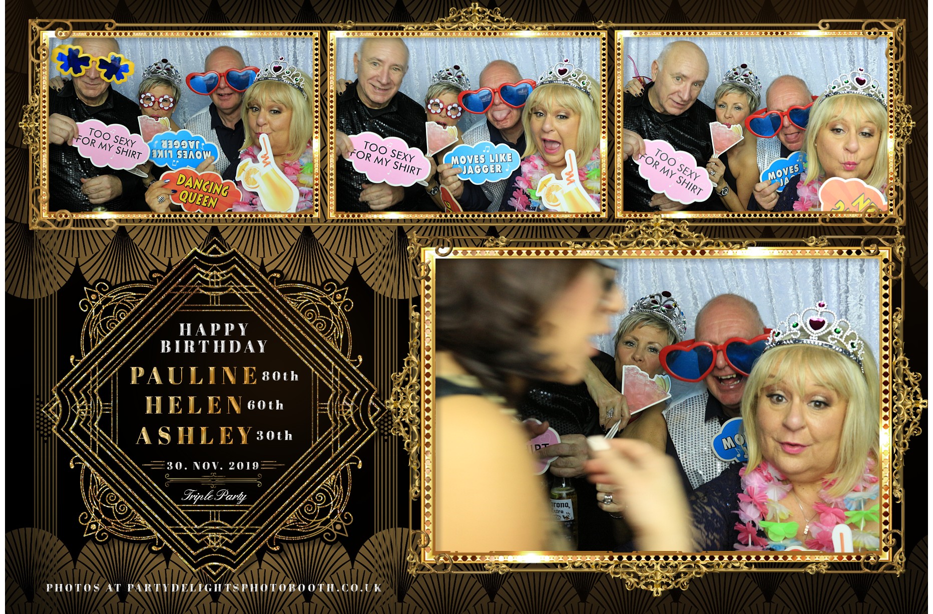 Pauline, Helen & Ashley Triple Party - Prints | View more photos from the event at gallery.partydelightsphotobooth.co.uk/u/PartyDelightsPhotoBooth/Pauline-Helen-Ashley-Triple-Party-Prints