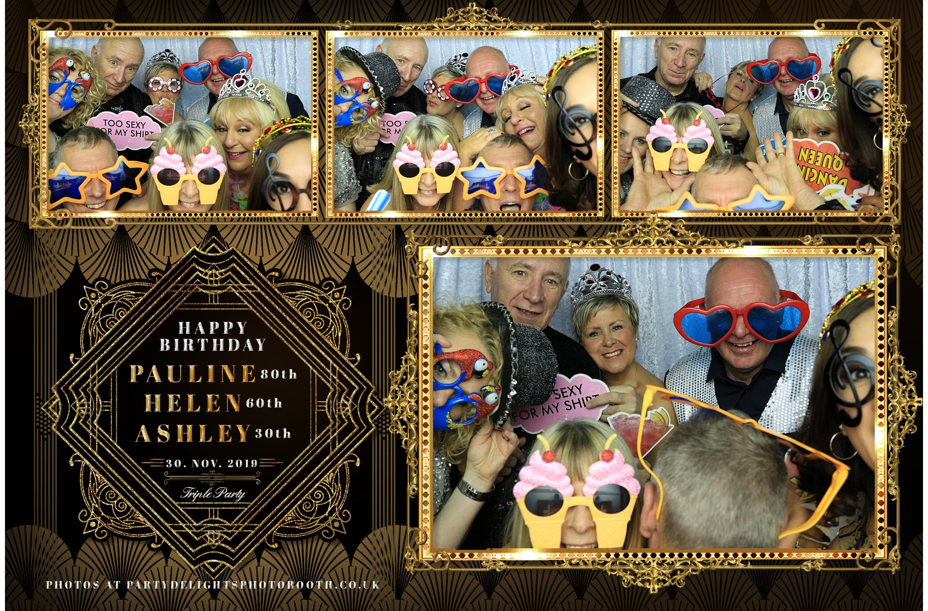Pauline, Helen & Ashley Triple Party - Prints | View more photos from the event at gallery.partydelightsphotobooth.co.uk/u/PartyDelightsPhotoBooth/Pauline-Helen-Ashley-Triple-Party-Prints