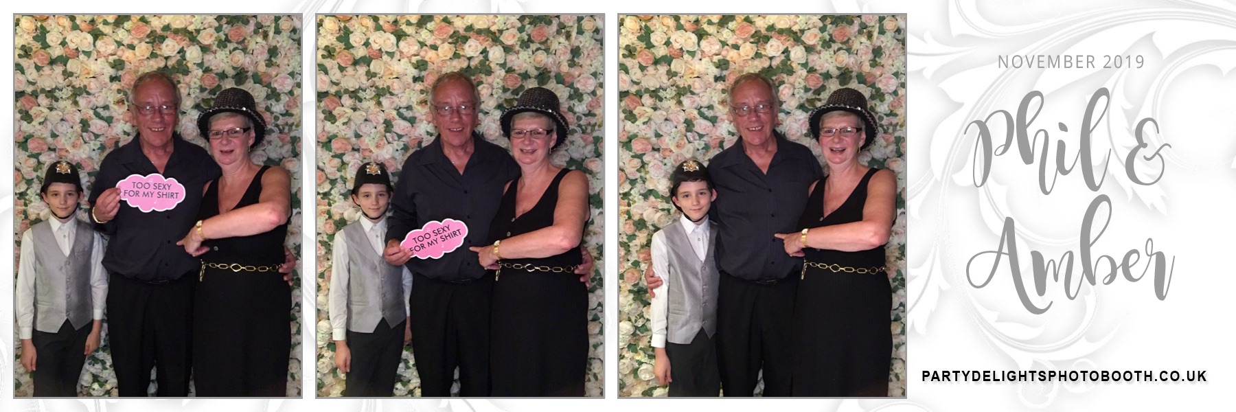 Phil & Amber's Wedding party - Prints & Boomerangs | View more photos from the event at gallery.partydelightsphotobooth.co.uk/u/PartyDelightsPhotoBooth/Phil-Ambers-Wedding-party-Prints-Boomerangs