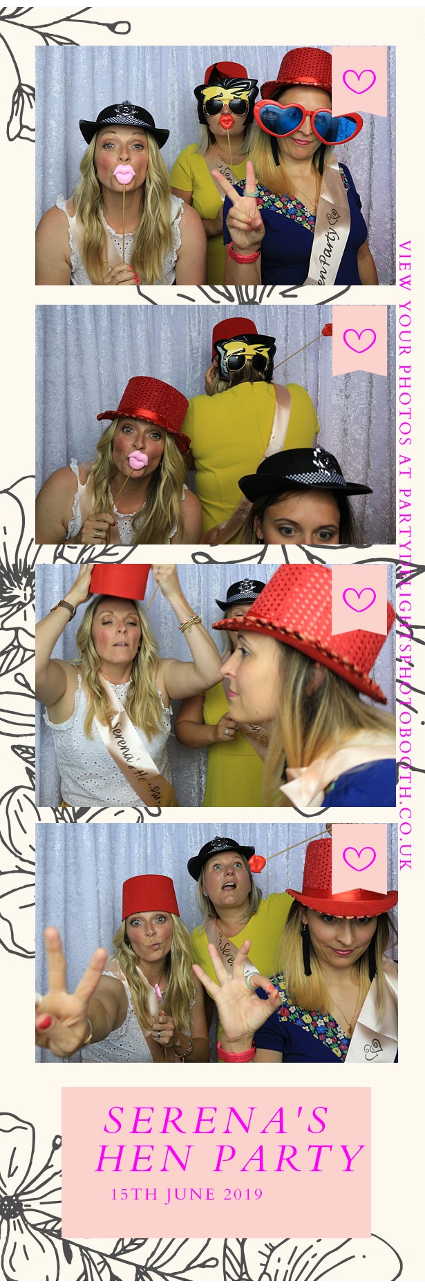 Serena's Hen Party - Prints | View more photos from the event at gallery.partydelightsphotobooth.co.uk/u/PartyDelightsPhotoBooth/Serenas-Hen-Party-Prints