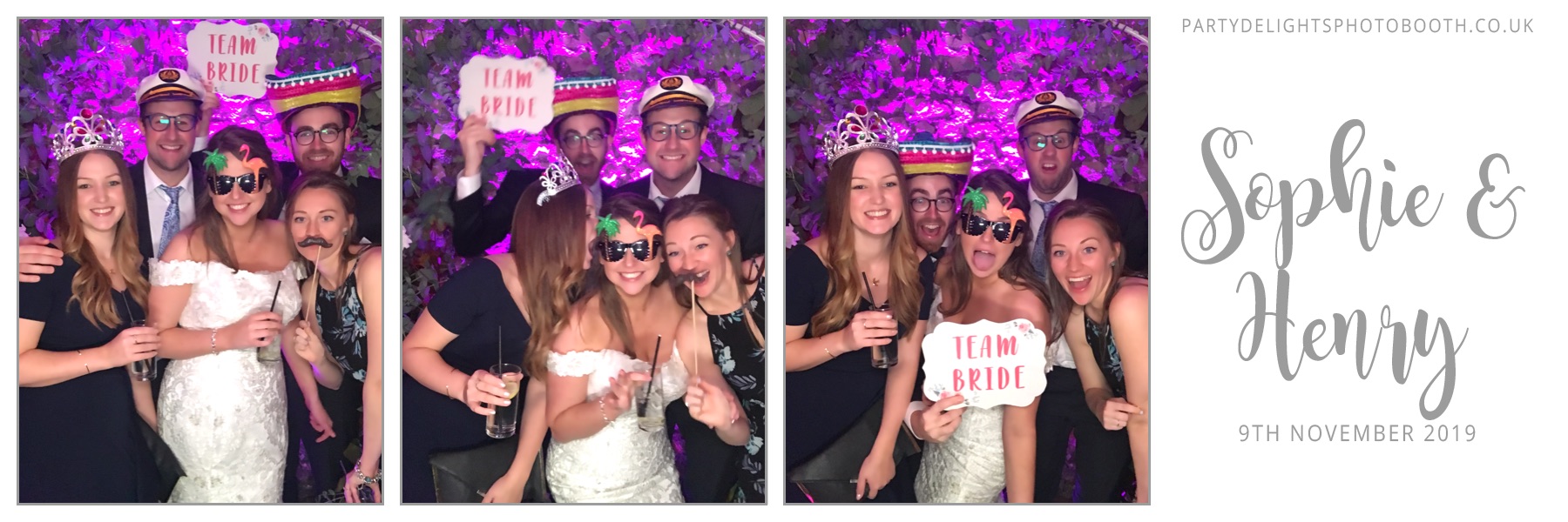 Sophie & Henry's Wedding - Prints | View more photos from the event at gallery.partydelightsphotobooth.co.uk/u/PartyDelightsPhotoBooth/Sophie-Henrys-Wedding-Prints