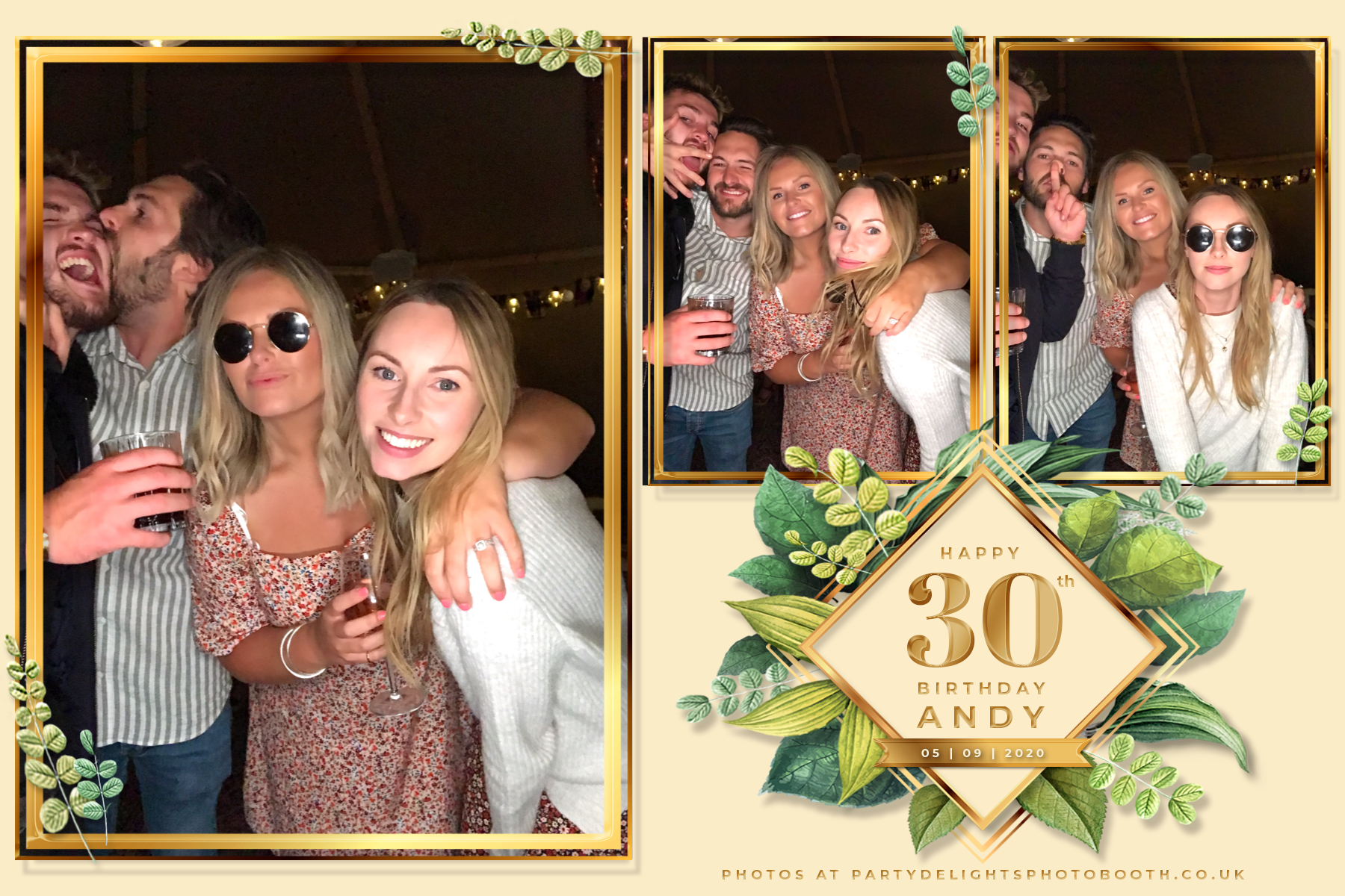 Andy's 30th Birthday (Laura) | View more photos from the event at gallery.partydelightsphotobooth.co.uk/u/PartyDelightsPhotoBooth/Andys-30th-Birthday-Laura