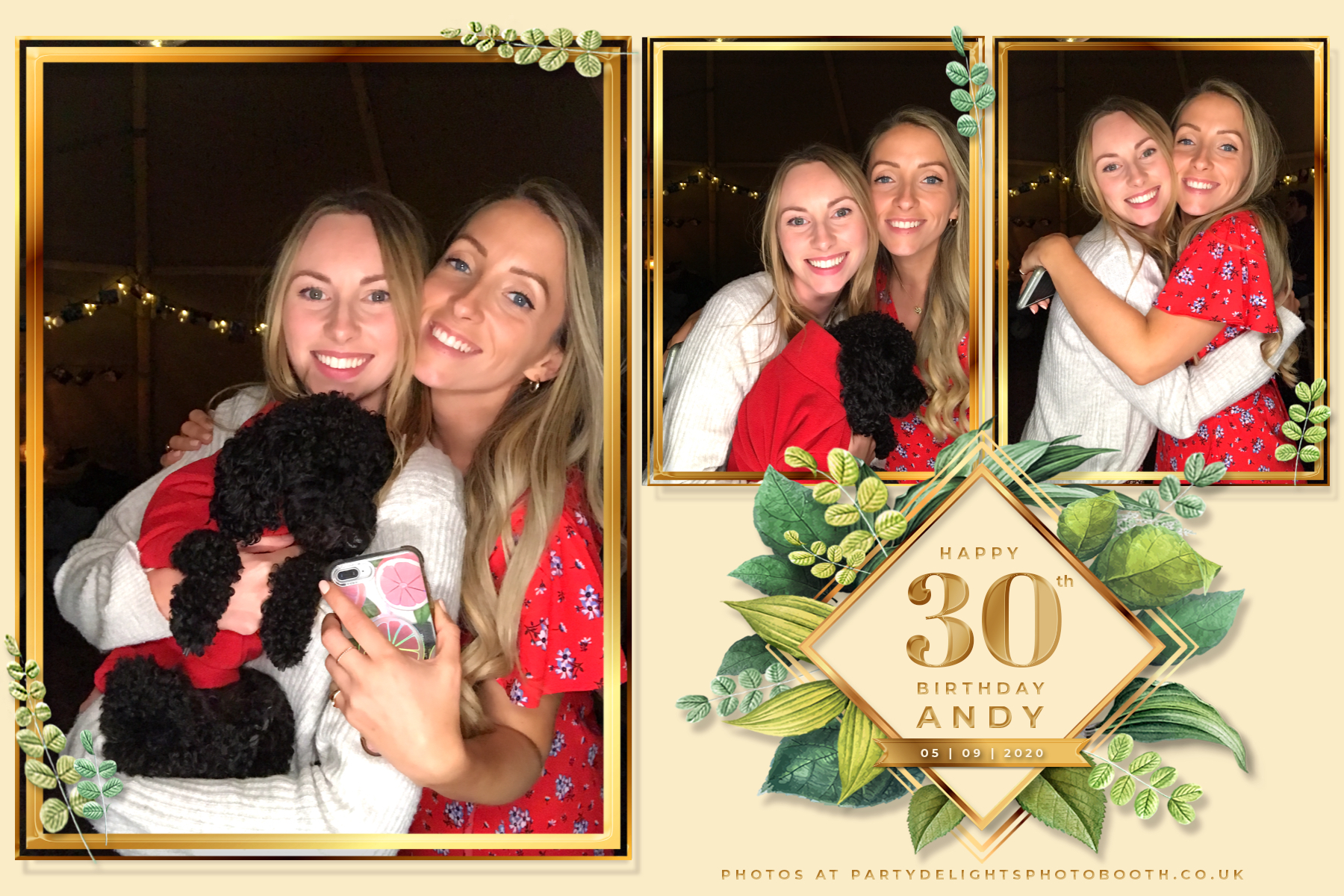 Andy's 30th Birthday (Laura) | View more photos from the event at gallery.partydelightsphotobooth.co.uk/u/PartyDelightsPhotoBooth/Andys-30th-Birthday-Laura