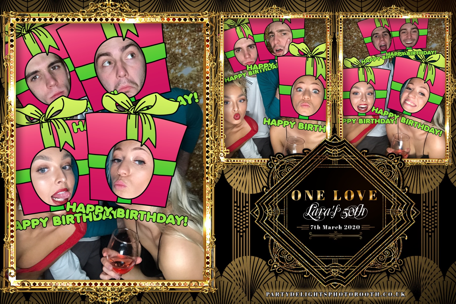 Lara's 50th Birthday Party | View more photos from the event at gallery.partydelightsphotobooth.co.uk/u/PartyDelightsPhotoBooth/Laras-50th-Birthday-Party