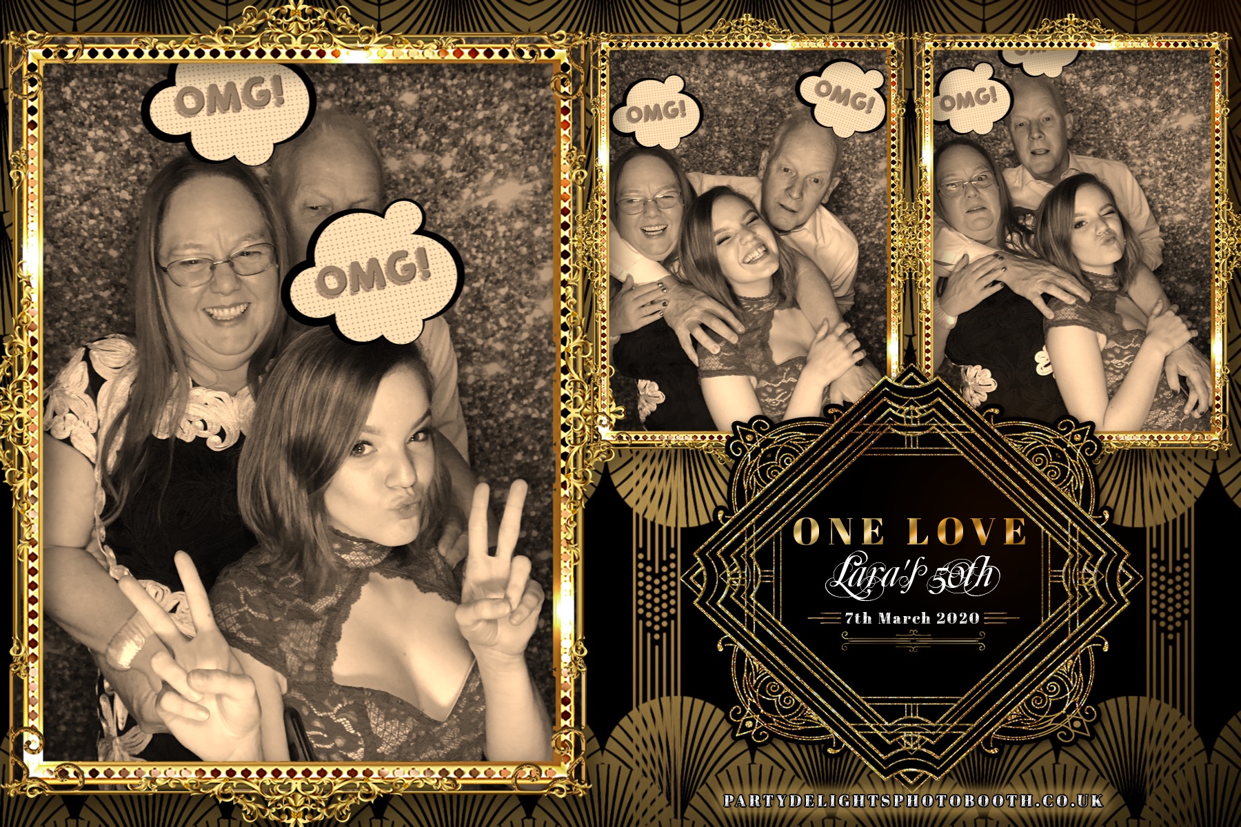 Lara's 50th Birthday Party | View more photos from the event at gallery.partydelightsphotobooth.co.uk/u/PartyDelightsPhotoBooth/Laras-50th-Birthday-Party