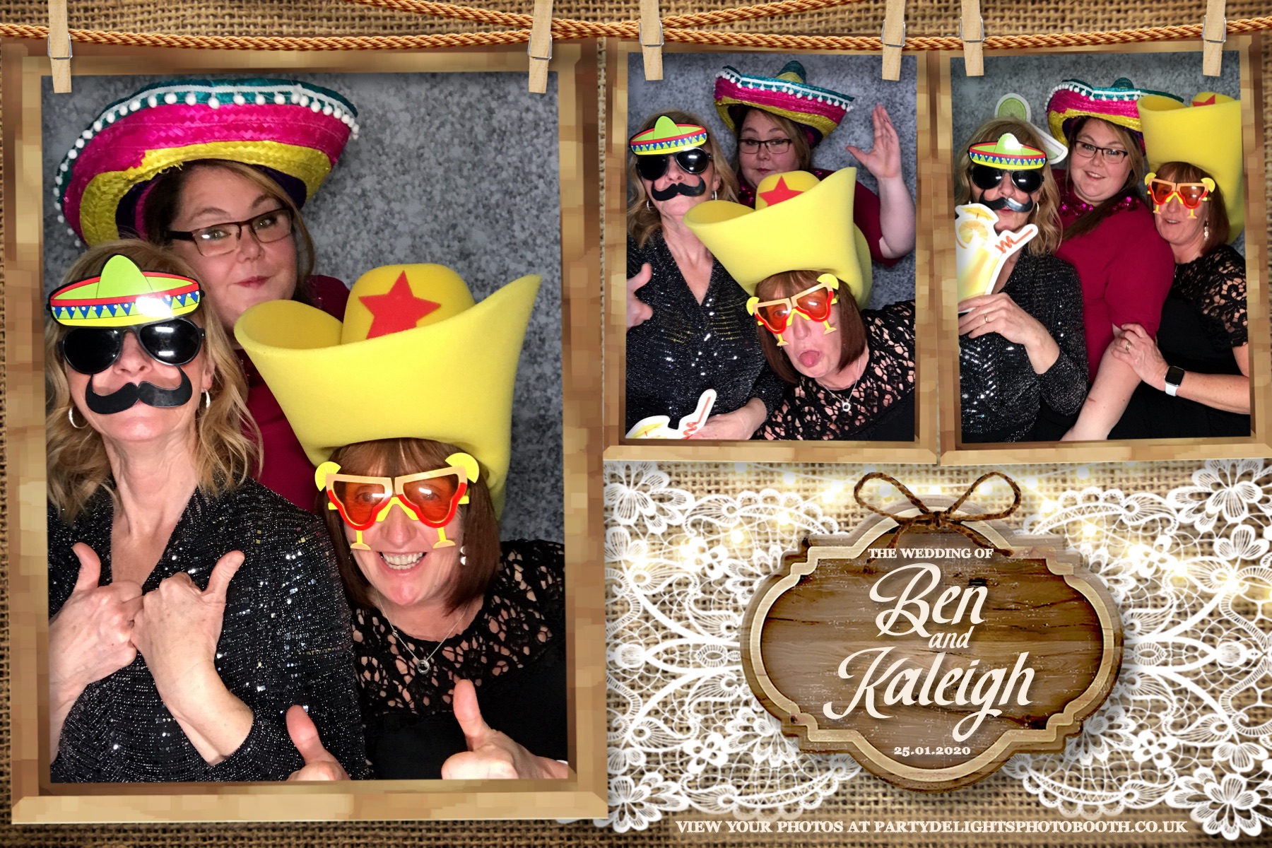 kaleigh & Ben's Wedding - Prints & Boomerangs | View more photos from the event at gallery.partydelightsphotobooth.co.uk/u/PartyDelightsPhotoBooth/kaleigh-Bens-Wedding-Prints-Boomerangs