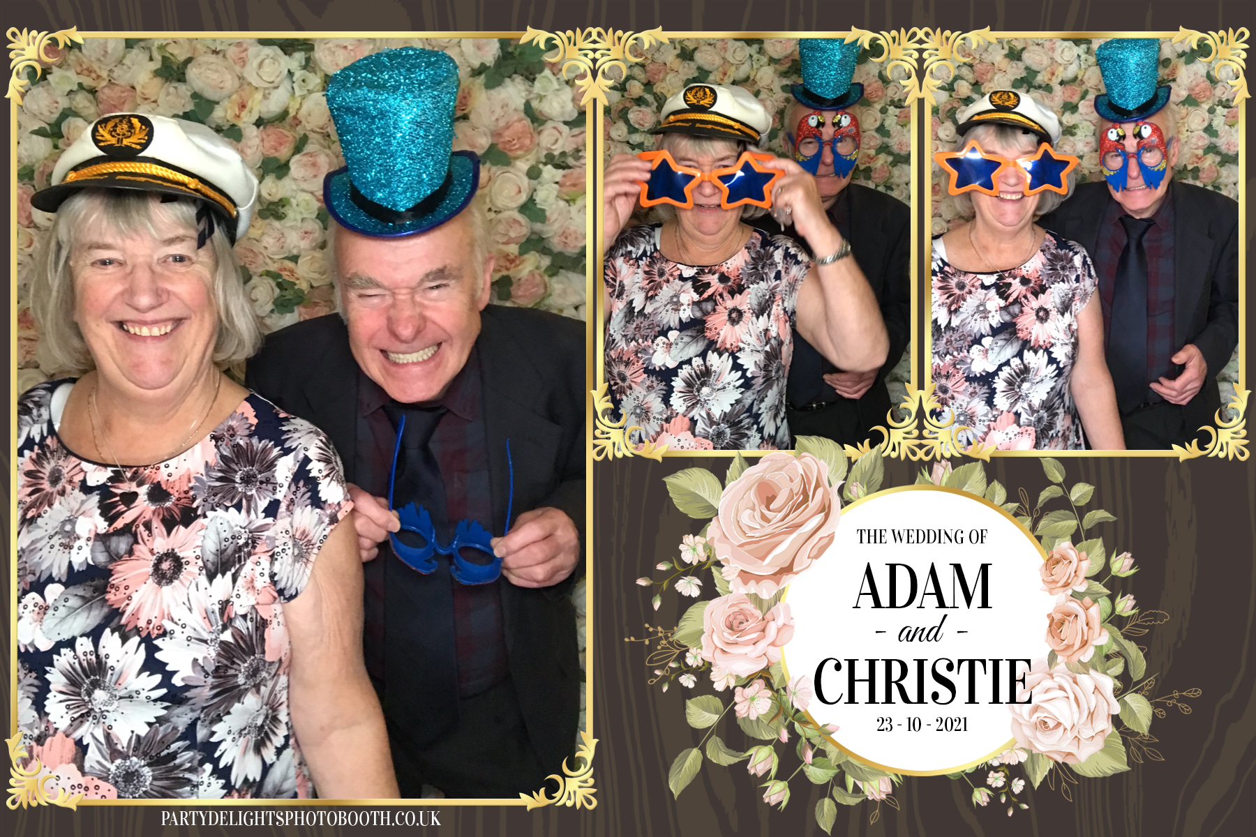 Adam & Christie’s Wedding | View more photos from the event at gallery.partydelightsphotobooth.co.uk/u/PartyDelightsPhotoBooth/Adam-Christie’s-Wedding