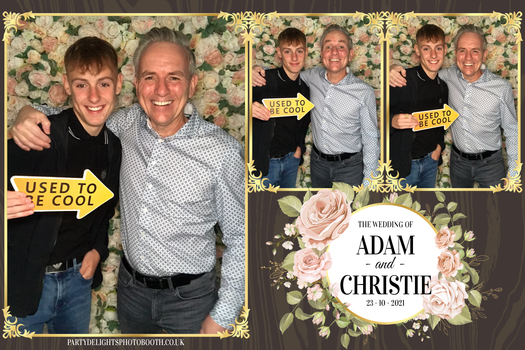 Adam & Christie’s Wedding | View more photos from the event at gallery.partydelightsphotobooth.co.uk/u/PartyDelightsPhotoBooth/Adam-Christie’s-Wedding