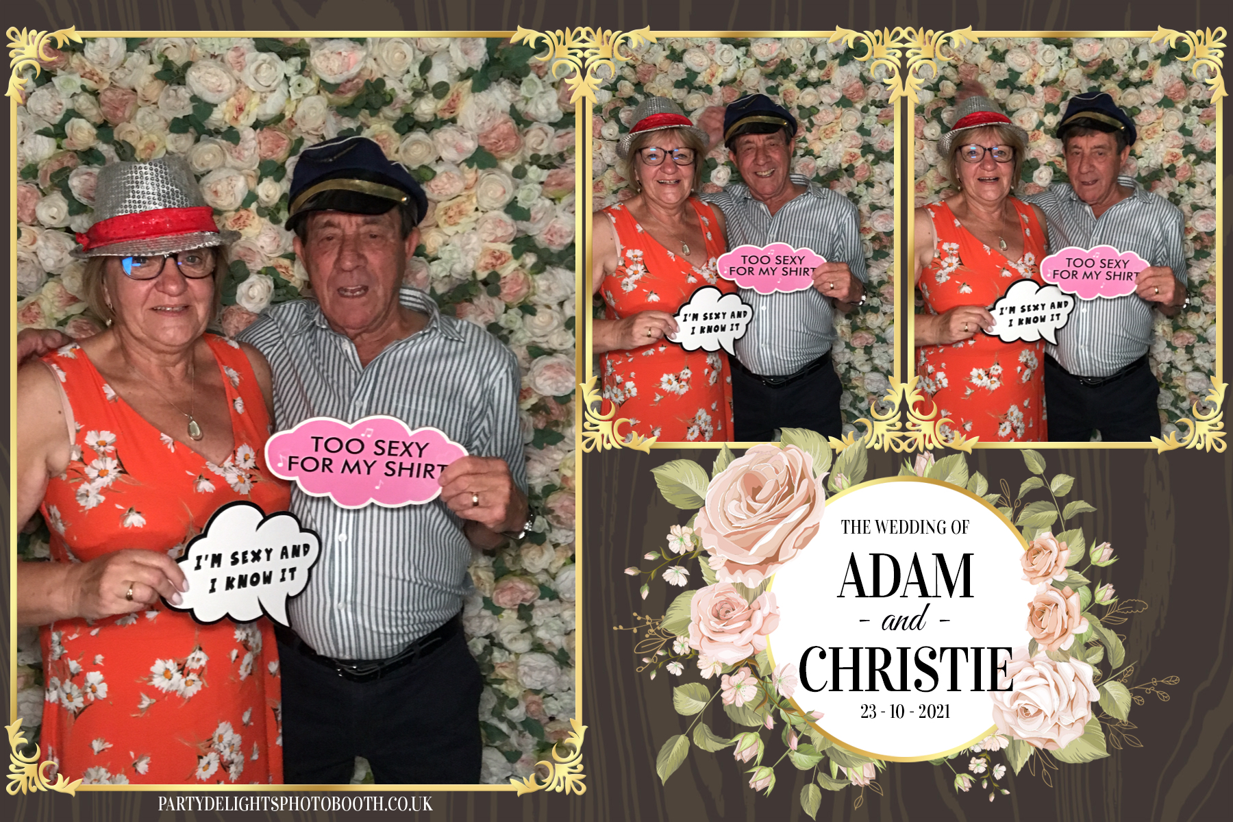 Adam & Christie’s Wedding | View more photos from the event at gallery.partydelightsphotobooth.co.uk/u/PartyDelightsPhotoBooth/Adam-Christie’s-Wedding