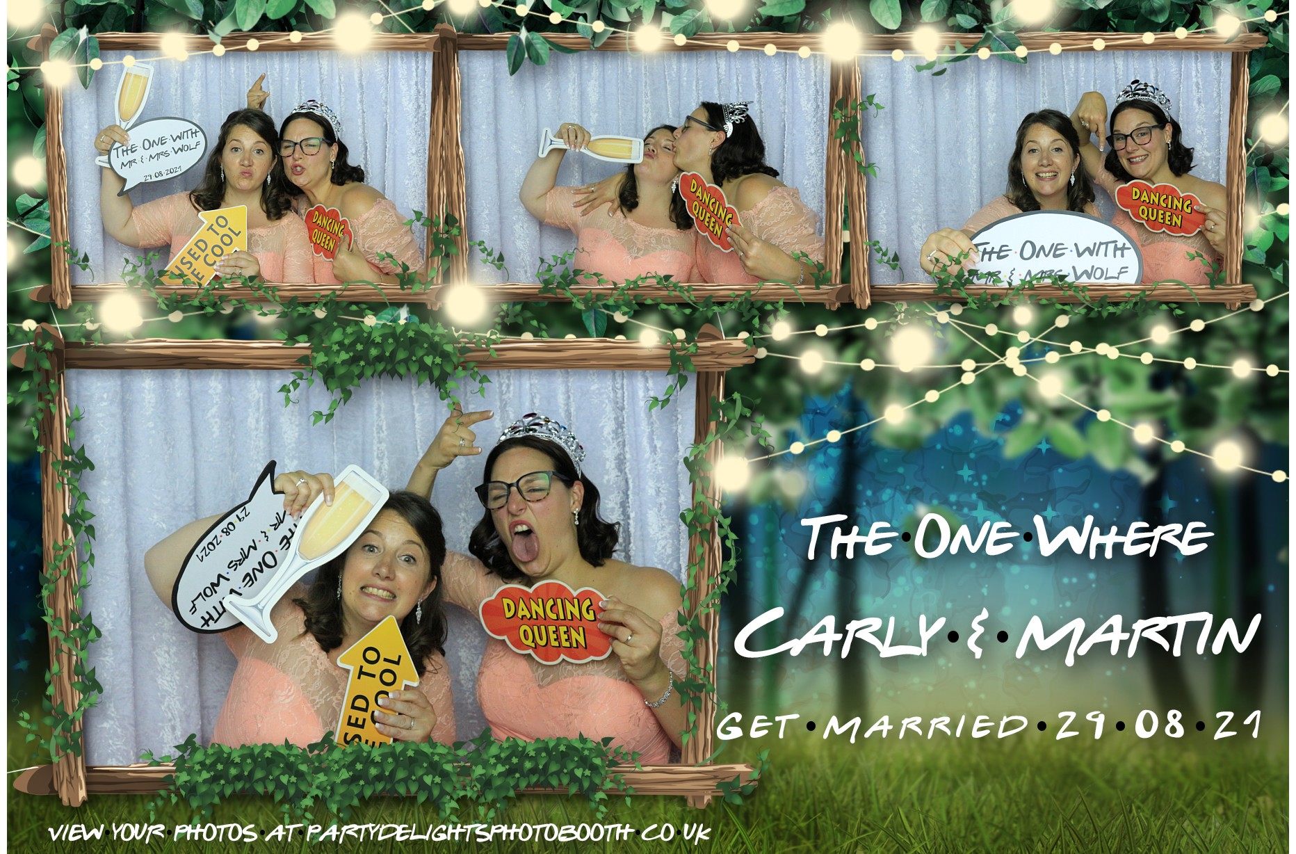 Carly & Martin's Wedding | View more photos from the event at gallery.partydelightsphotobooth.co.uk/u/PartyDelightsPhotoBooth/Carly-Martins-Wedding