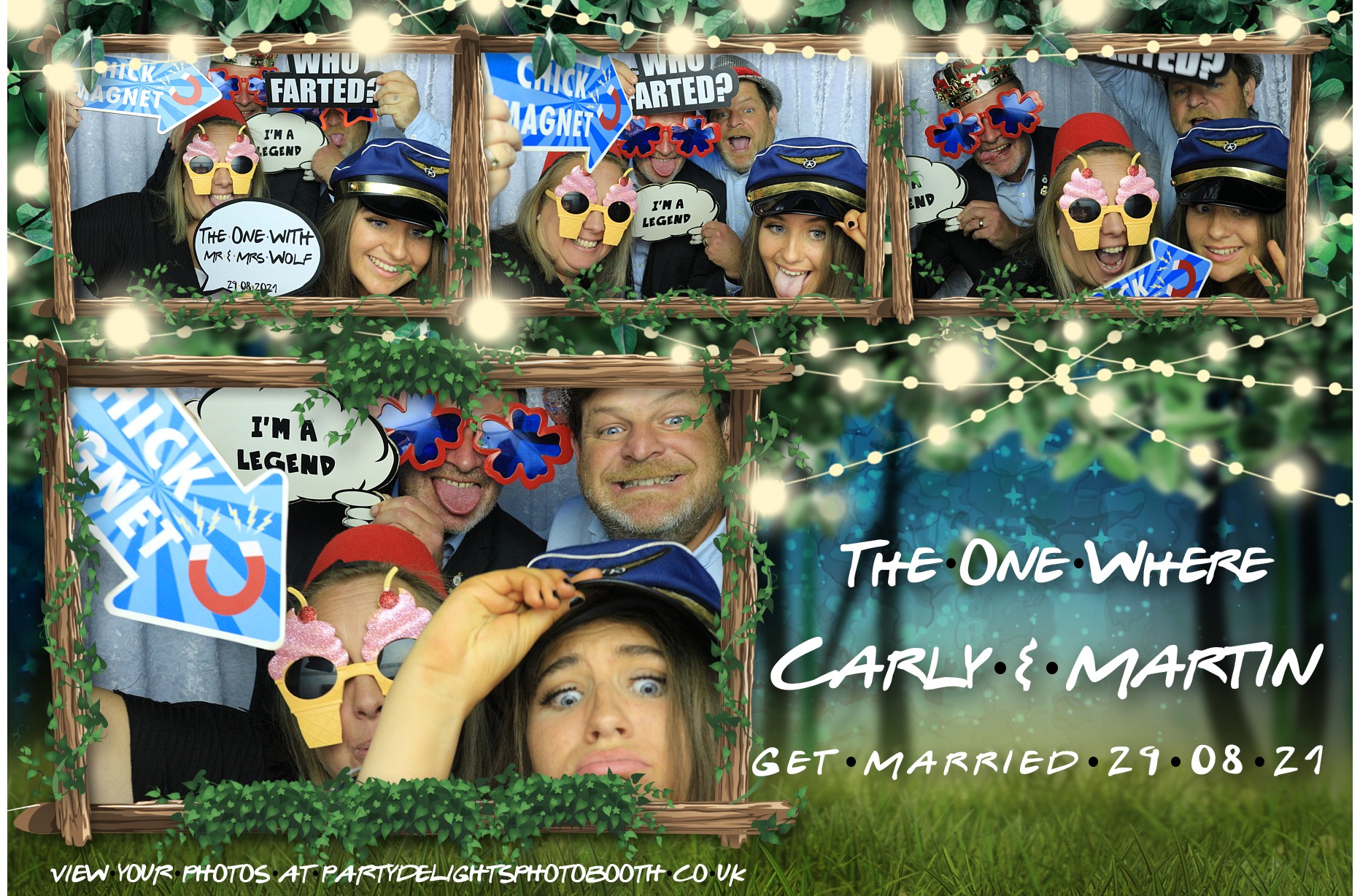 Carly & Martin's Wedding | View more photos from the event at gallery.partydelightsphotobooth.co.uk/u/PartyDelightsPhotoBooth/Carly-Martins-Wedding