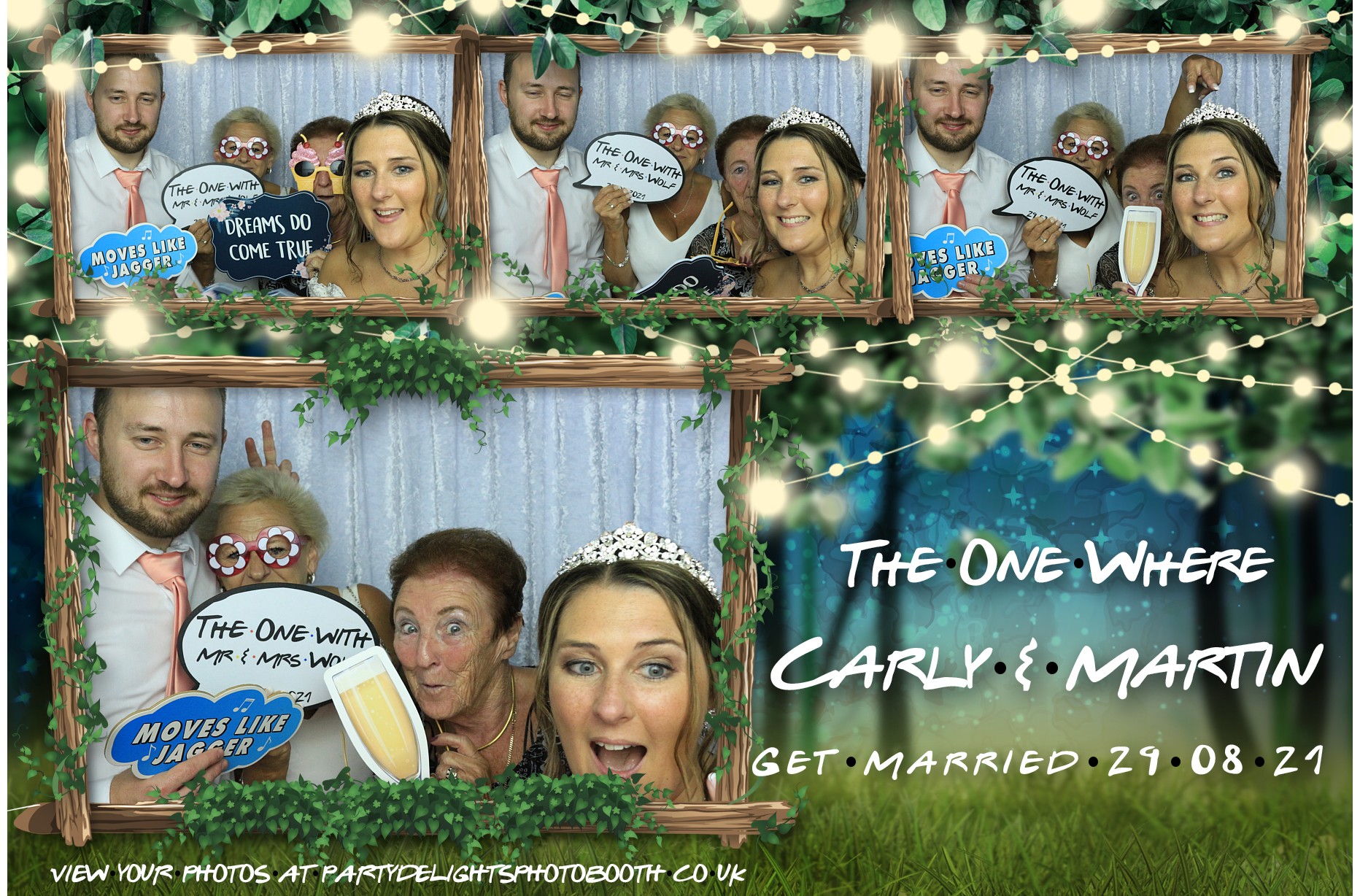 Carly & Martin's Wedding | View more photos from the event at gallery.partydelightsphotobooth.co.uk/u/PartyDelightsPhotoBooth/Carly-Martins-Wedding