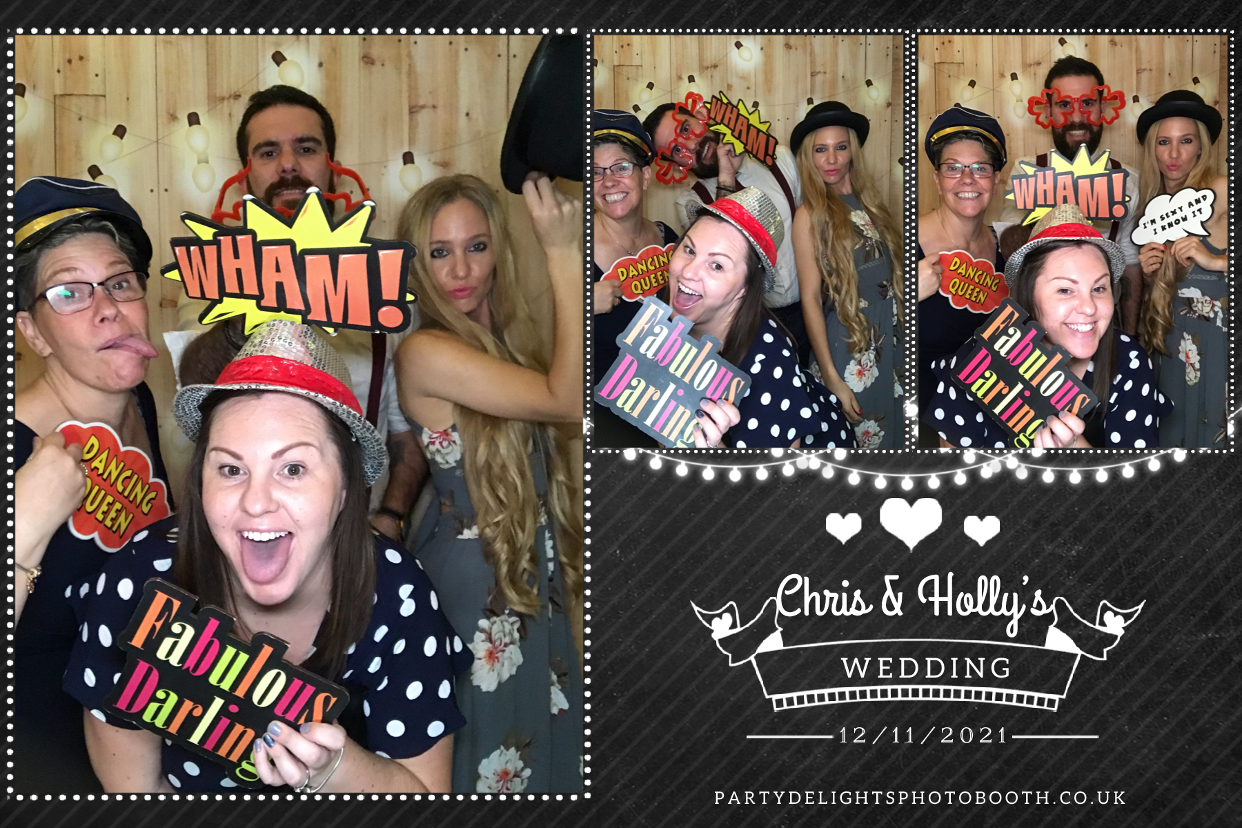 Chris & Holly’s Wedding | View more photos from the event at gallery.partydelightsphotobooth.co.uk/u/PartyDelightsPhotoBooth/Chris-Holly’s-Wedding