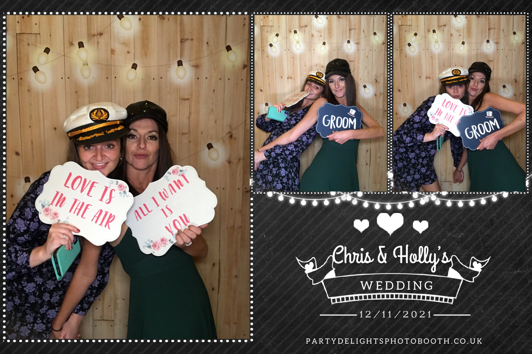 Chris & Holly’s Wedding | View more photos from the event at gallery.partydelightsphotobooth.co.uk/u/PartyDelightsPhotoBooth/Chris-Holly’s-Wedding