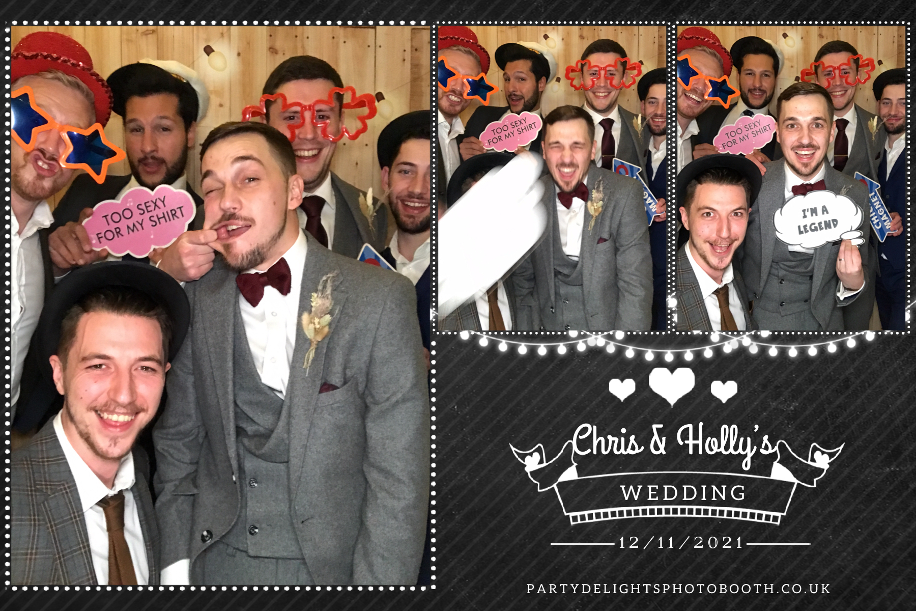 Chris & Holly’s Wedding | View more photos from the event at gallery.partydelightsphotobooth.co.uk/u/PartyDelightsPhotoBooth/Chris-Holly’s-Wedding