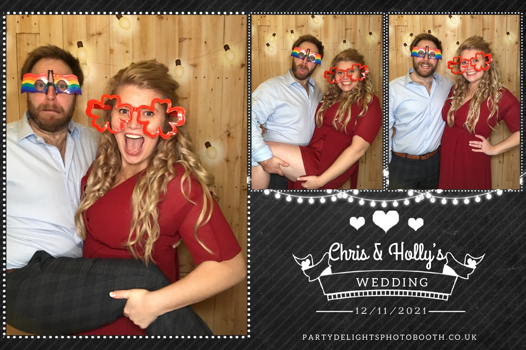 Chris & Holly’s Wedding | View more photos from the event at gallery.partydelightsphotobooth.co.uk/u/PartyDelightsPhotoBooth/Chris-Holly’s-Wedding