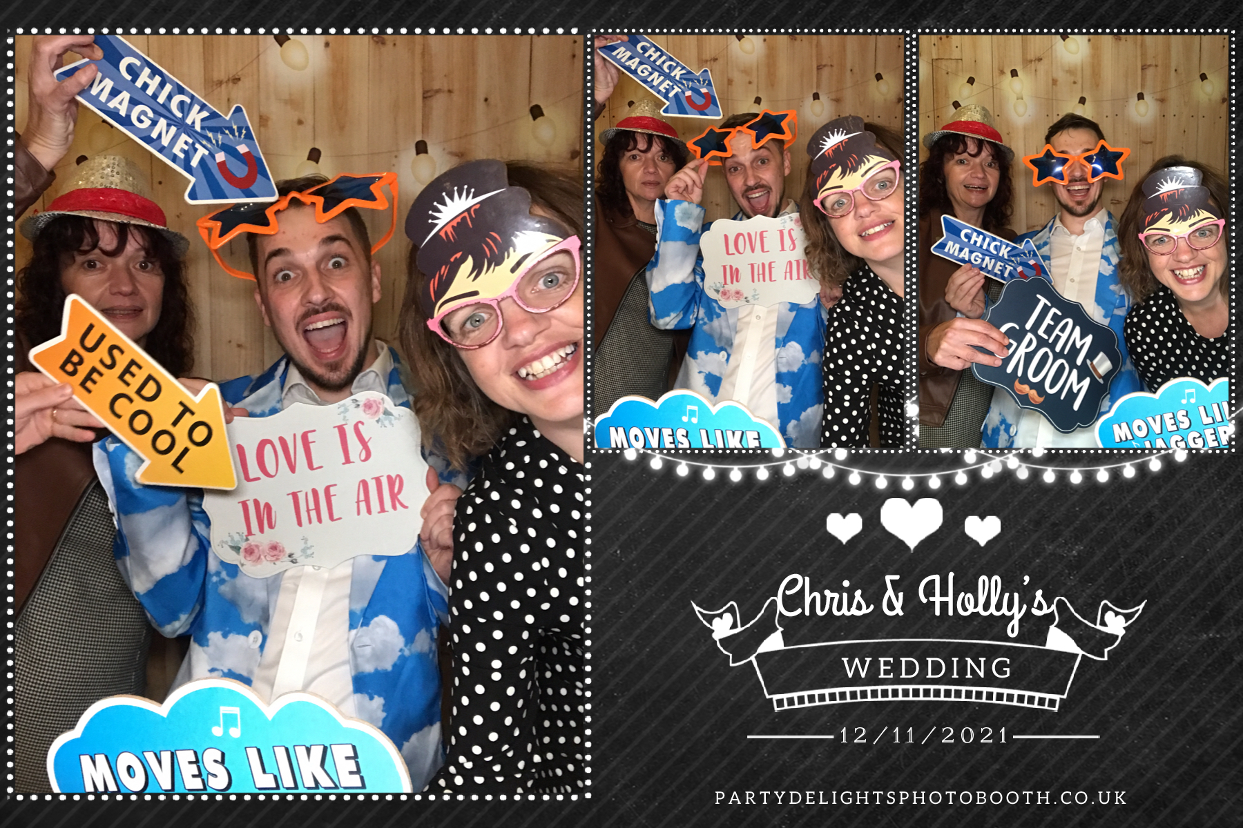 Chris & Holly’s Wedding | View more photos from the event at gallery.partydelightsphotobooth.co.uk/u/PartyDelightsPhotoBooth/Chris-Holly’s-Wedding