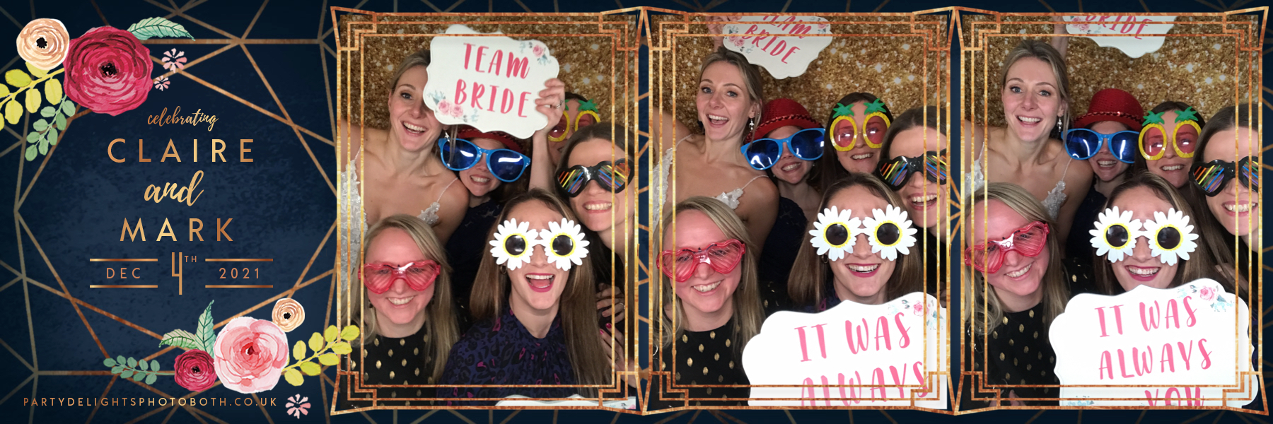 Claire and Mark’s Wedding | View more photos from the event at gallery.partydelightsphotobooth.co.uk/u/PartyDelightsPhotoBooth/Claire-and-Mark’s-Wedding