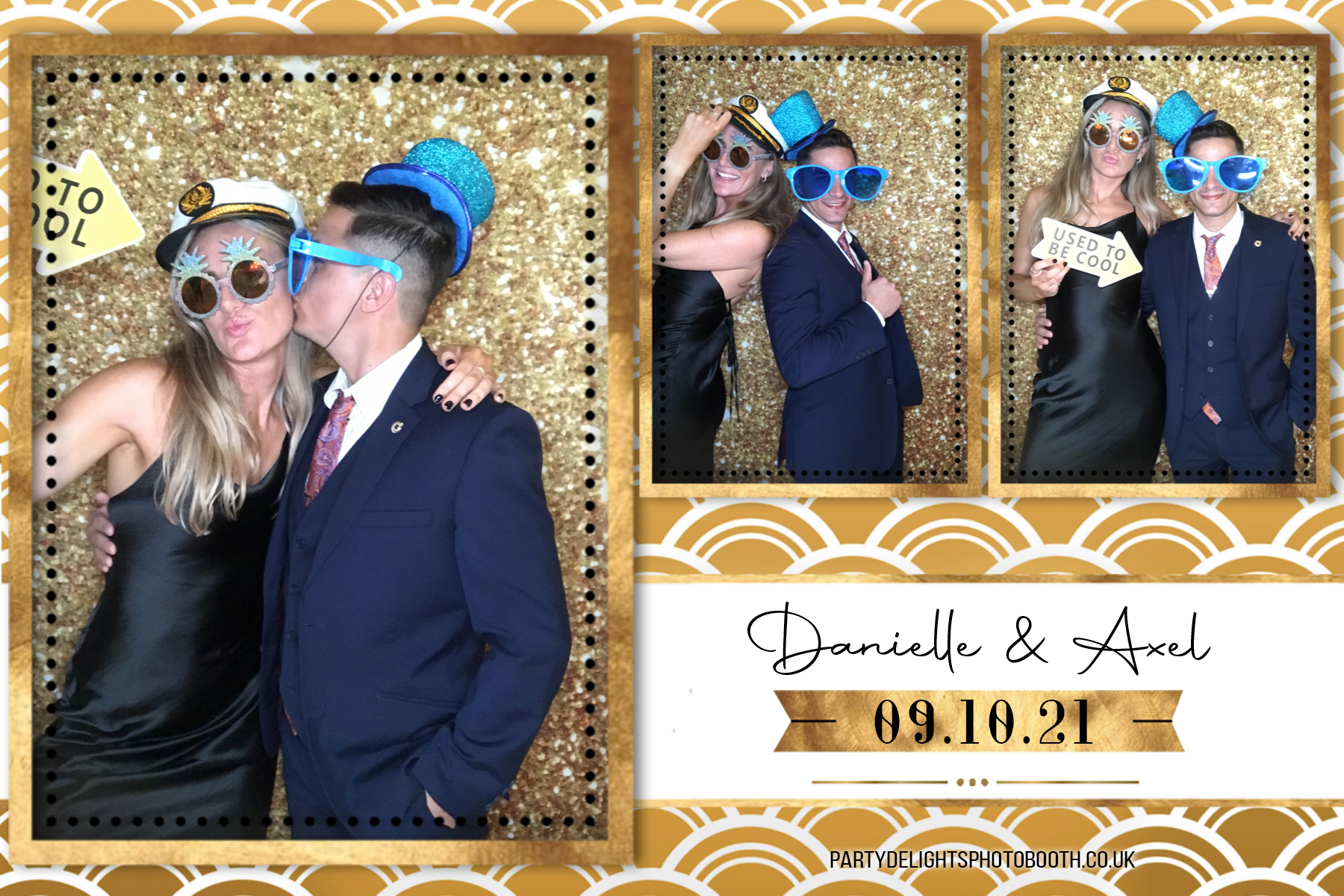 Danielle & Axel's Wedding Vow Renewal | View more photos from the event at gallery.partydelightsphotobooth.co.uk/u/PartyDelightsPhotoBooth/Danielle-Axels-Wedding-Vow-Renewal