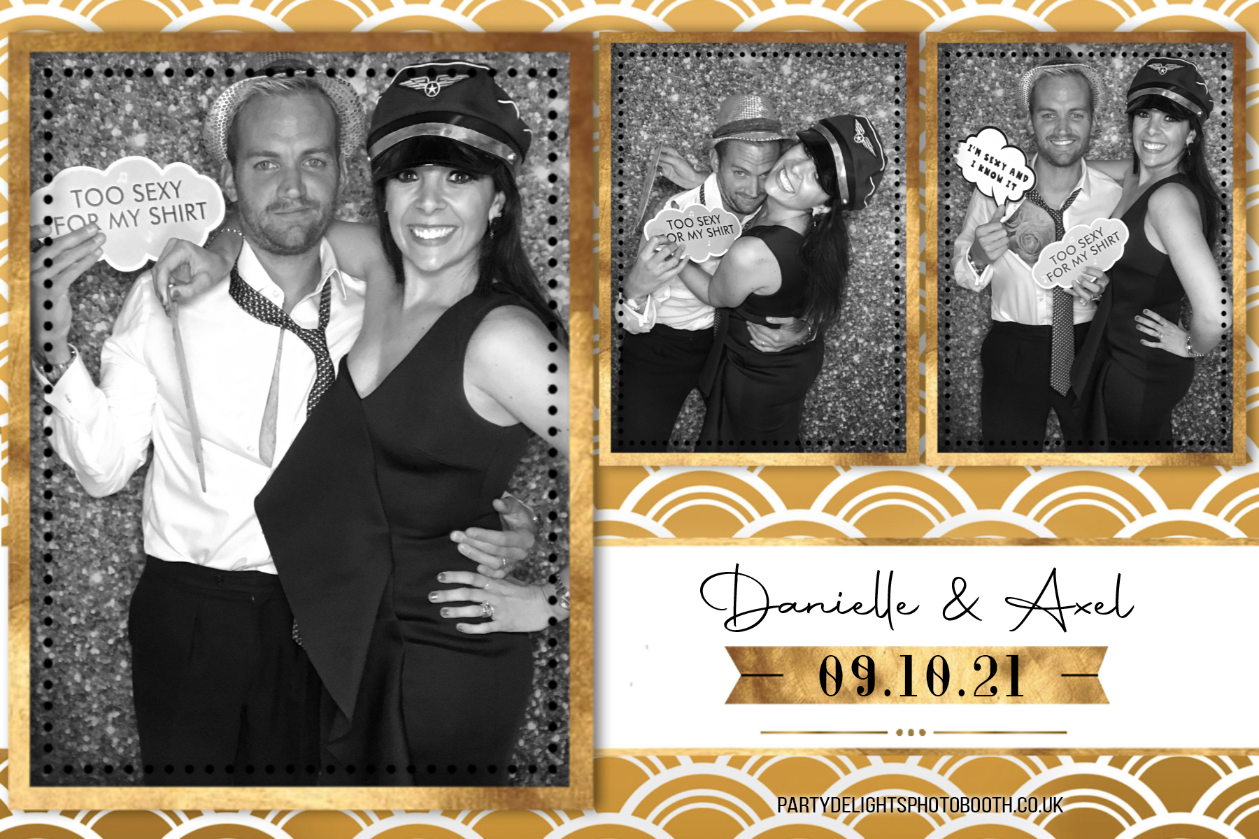 Danielle & Axel's Wedding Vow Renewal | View more photos from the event at gallery.partydelightsphotobooth.co.uk/u/PartyDelightsPhotoBooth/Danielle-Axels-Wedding-Vow-Renewal