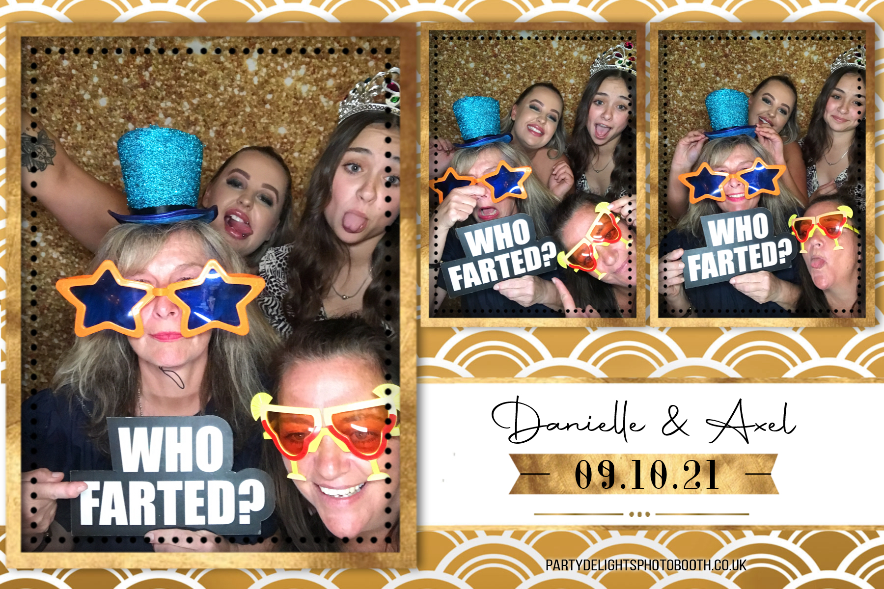 Danielle & Axel's Wedding Vow Renewal | View more photos from the event at gallery.partydelightsphotobooth.co.uk/u/PartyDelightsPhotoBooth/Danielle-Axels-Wedding-Vow-Renewal