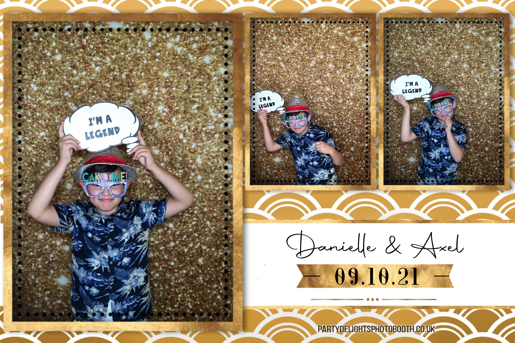 Danielle & Axel's Wedding Vow Renewal | View more photos from the event at gallery.partydelightsphotobooth.co.uk/u/PartyDelightsPhotoBooth/Danielle-Axels-Wedding-Vow-Renewal