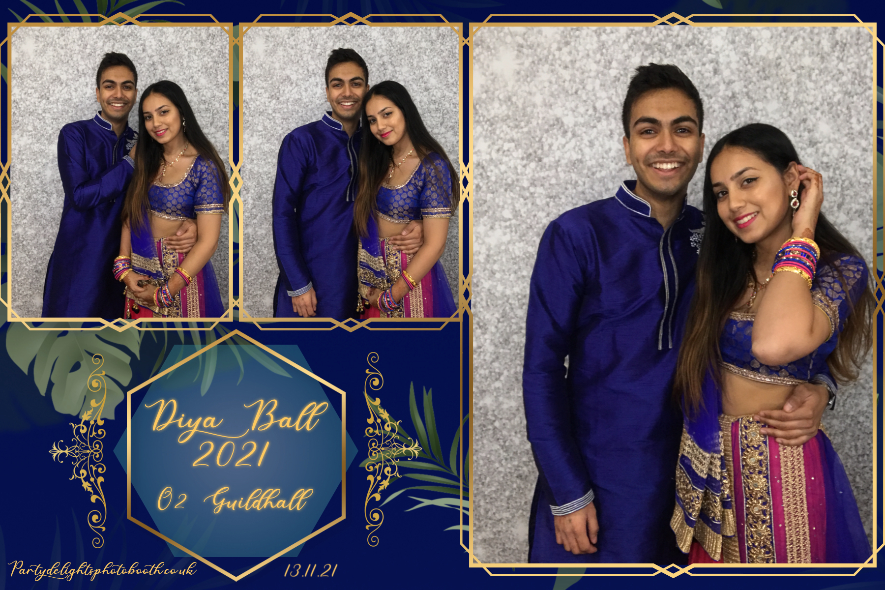 Diya Ball | View more photos from the event at gallery.partydelightsphotobooth.co.uk/u/PartyDelightsPhotoBooth/Diya-Ball