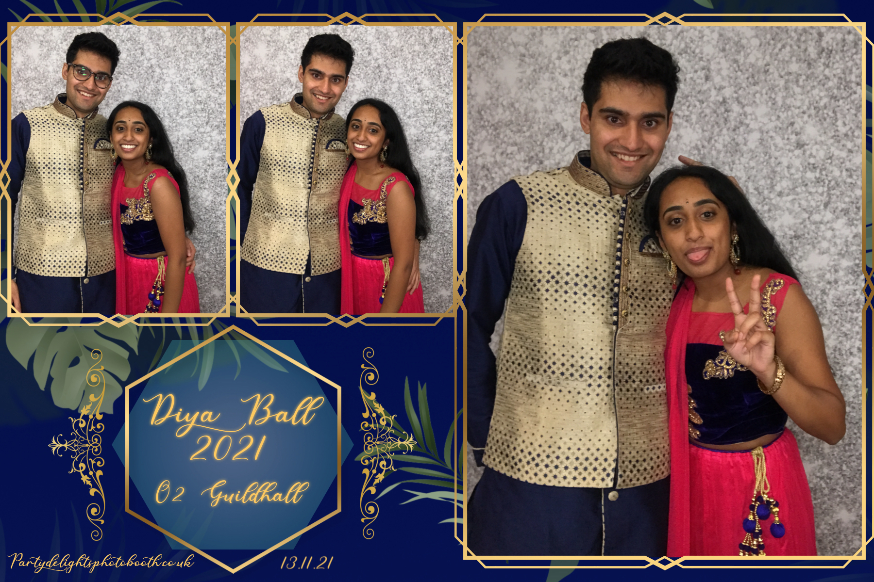 Diya Ball | View more photos from the event at gallery.partydelightsphotobooth.co.uk/u/PartyDelightsPhotoBooth/Diya-Ball