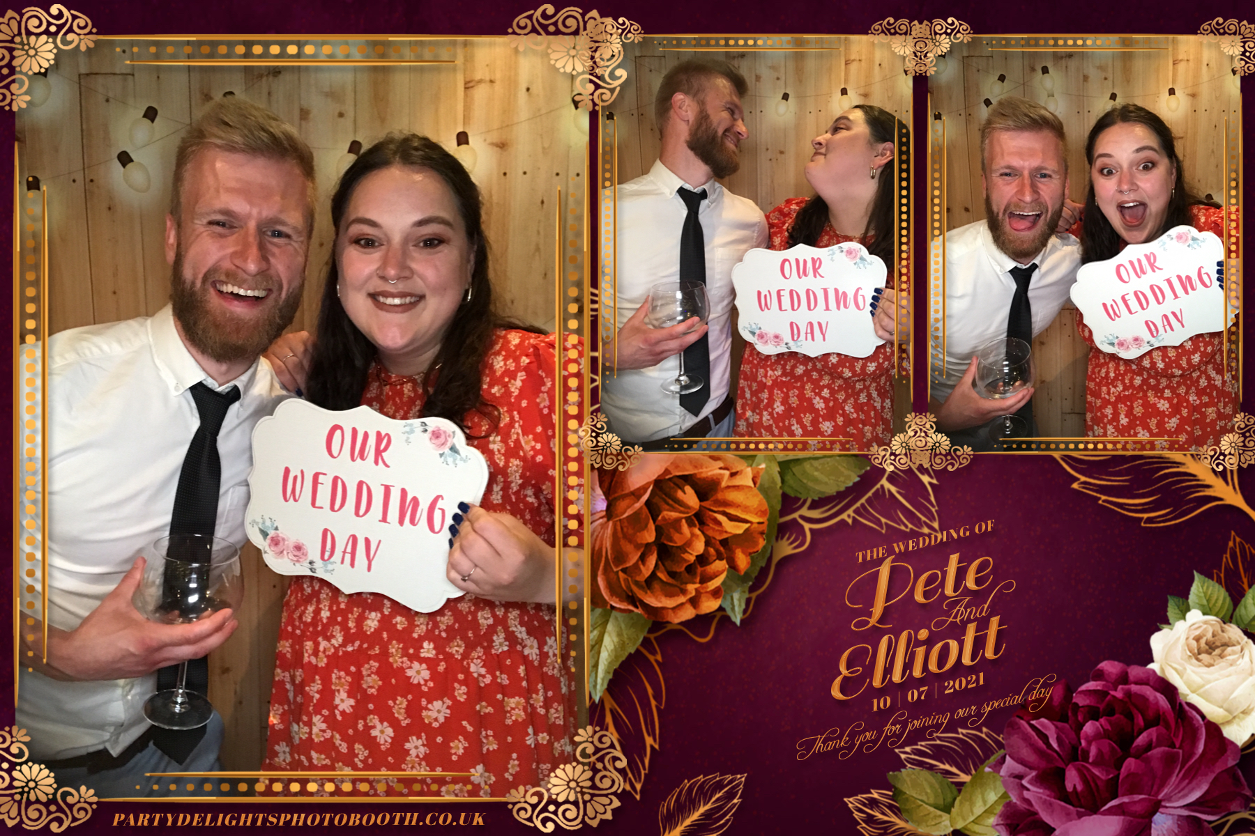 Elliott & Pete’s Wedding | View more photos from the event at gallery.partydelightsphotobooth.co.uk/u/PartyDelightsPhotoBooth/Elliott-Pete’s-Wedding