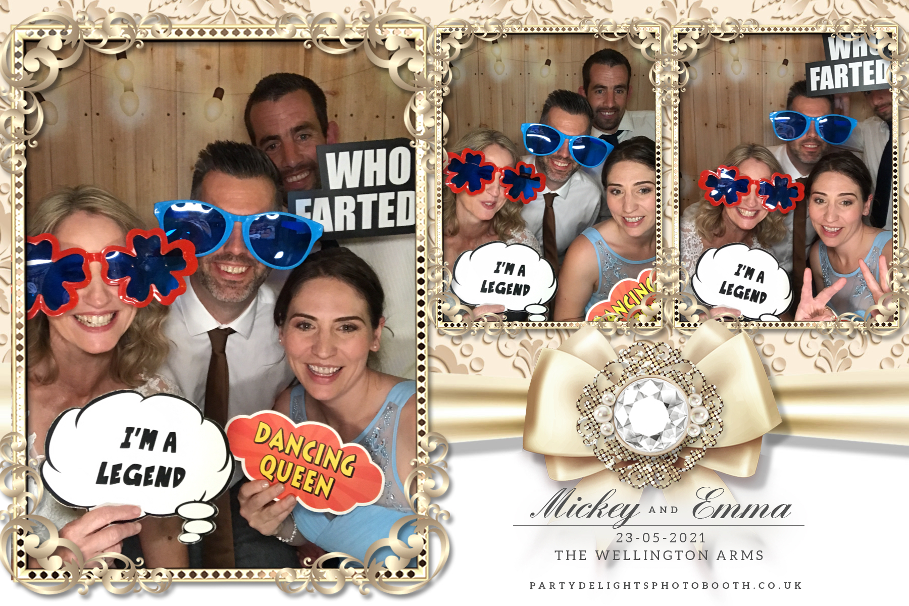 Emma's Wedding Day | View more photos from the event at gallery.partydelightsphotobooth.co.uk/u/PartyDelightsPhotoBooth/Emmas-Wedding-Day