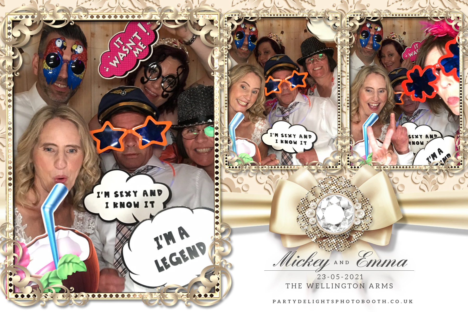 Emma's Wedding Day | View more photos from the event at gallery.partydelightsphotobooth.co.uk/u/PartyDelightsPhotoBooth/Emmas-Wedding-Day