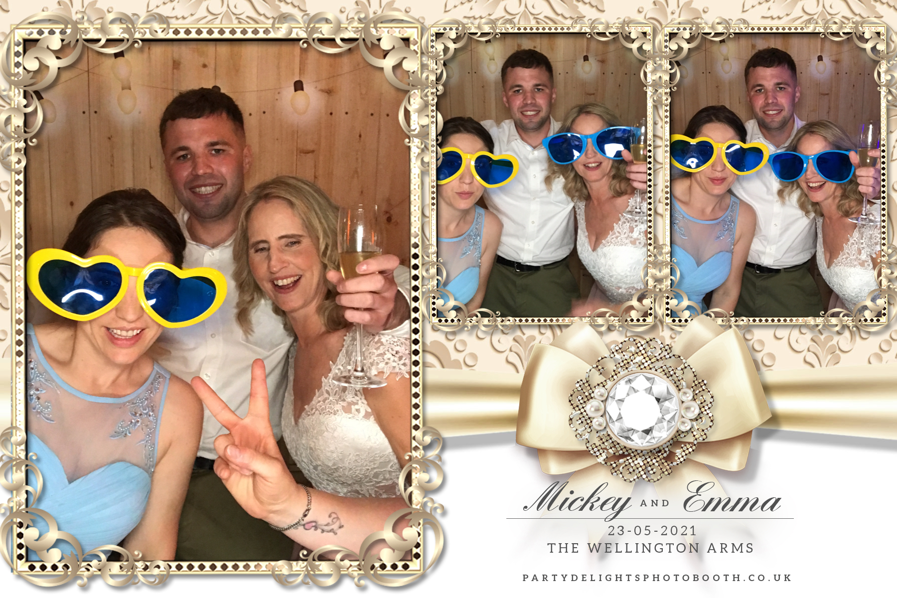 Emma's Wedding Day | View more photos from the event at gallery.partydelightsphotobooth.co.uk/u/PartyDelightsPhotoBooth/Emmas-Wedding-Day