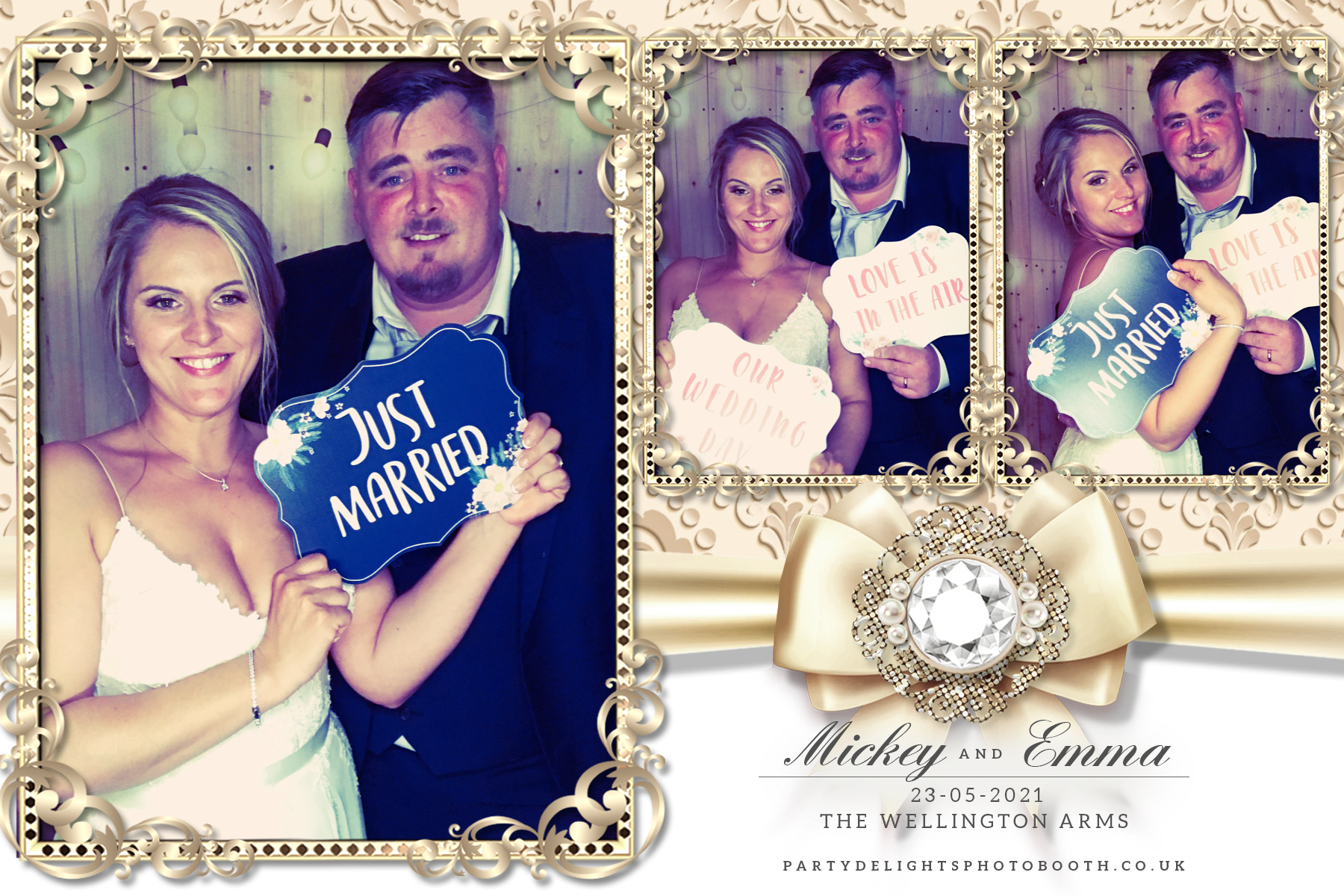 Emma's Wedding Day | View more photos from the event at gallery.partydelightsphotobooth.co.uk/u/PartyDelightsPhotoBooth/Emmas-Wedding-Day