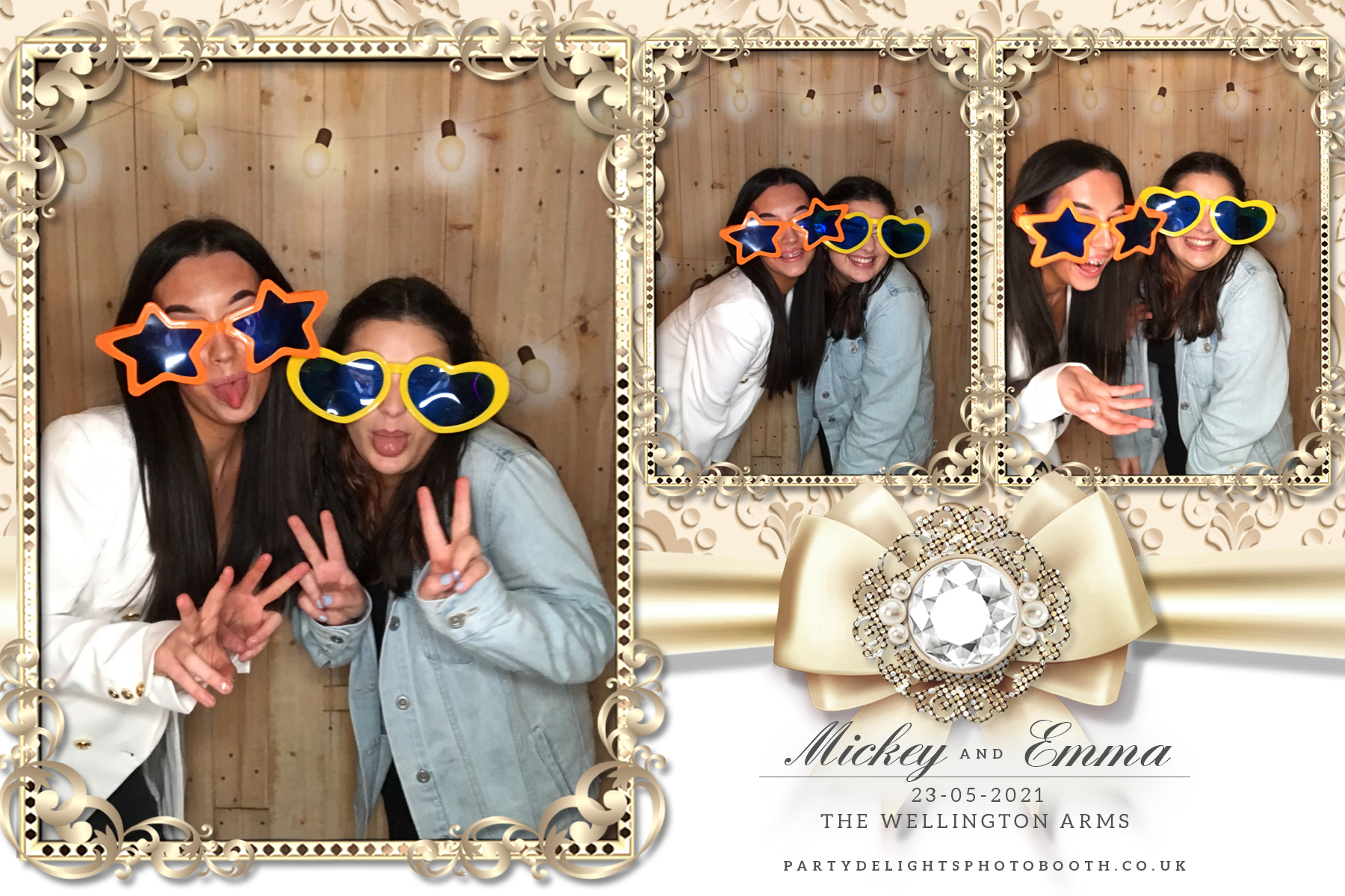 Emma's Wedding Day | View more photos from the event at gallery.partydelightsphotobooth.co.uk/u/PartyDelightsPhotoBooth/Emmas-Wedding-Day