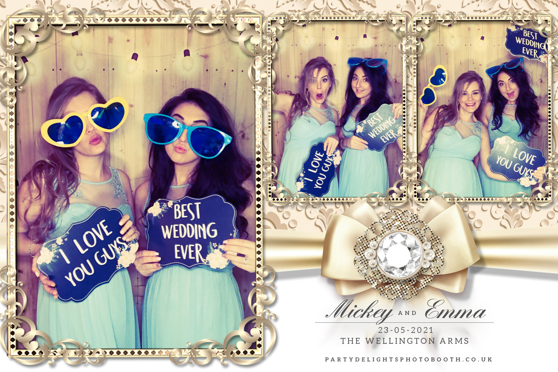 Emma's Wedding Day | View more photos from the event at gallery.partydelightsphotobooth.co.uk/u/PartyDelightsPhotoBooth/Emmas-Wedding-Day