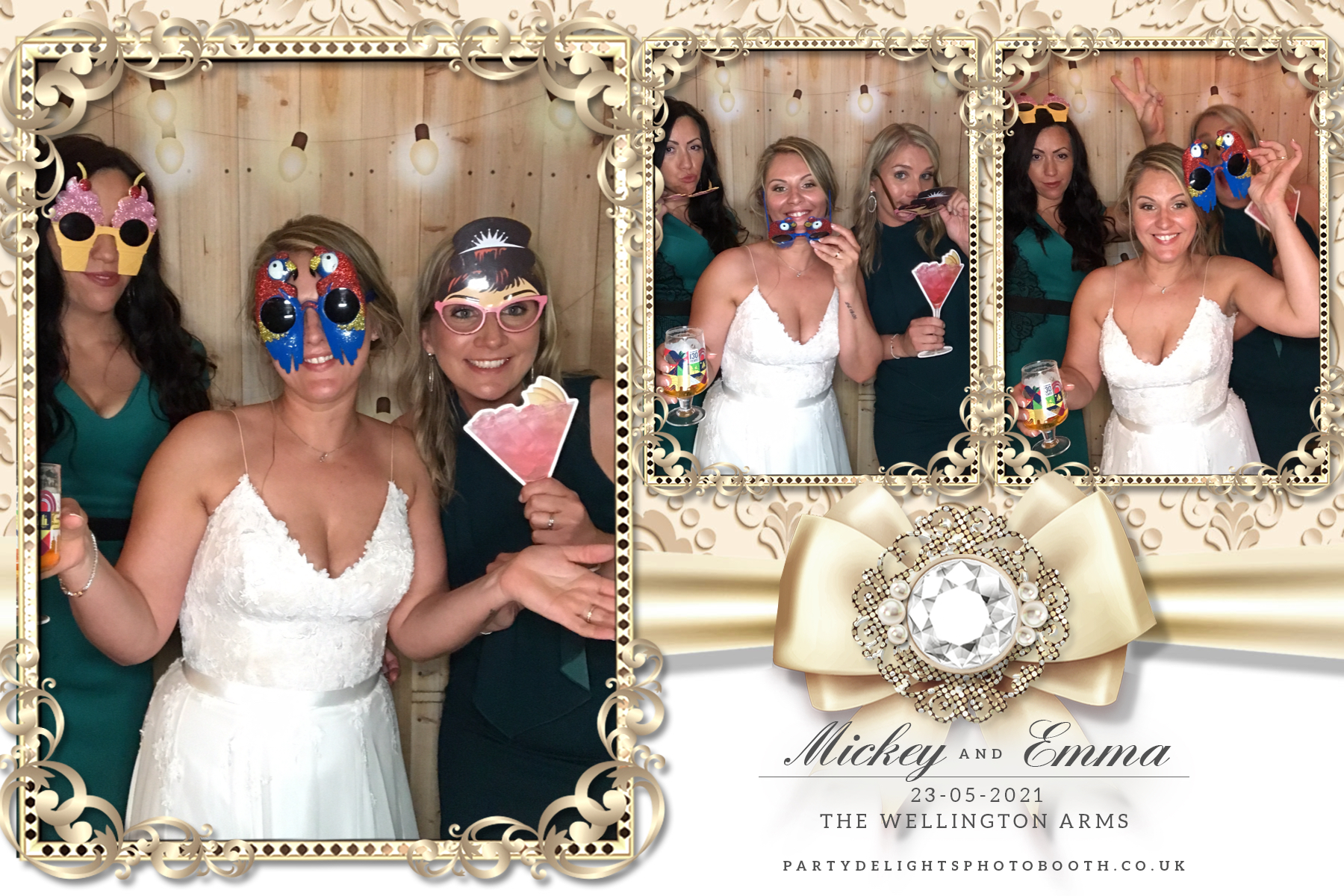 Emma's Wedding Day | View more photos from the event at gallery.partydelightsphotobooth.co.uk/u/PartyDelightsPhotoBooth/Emmas-Wedding-Day