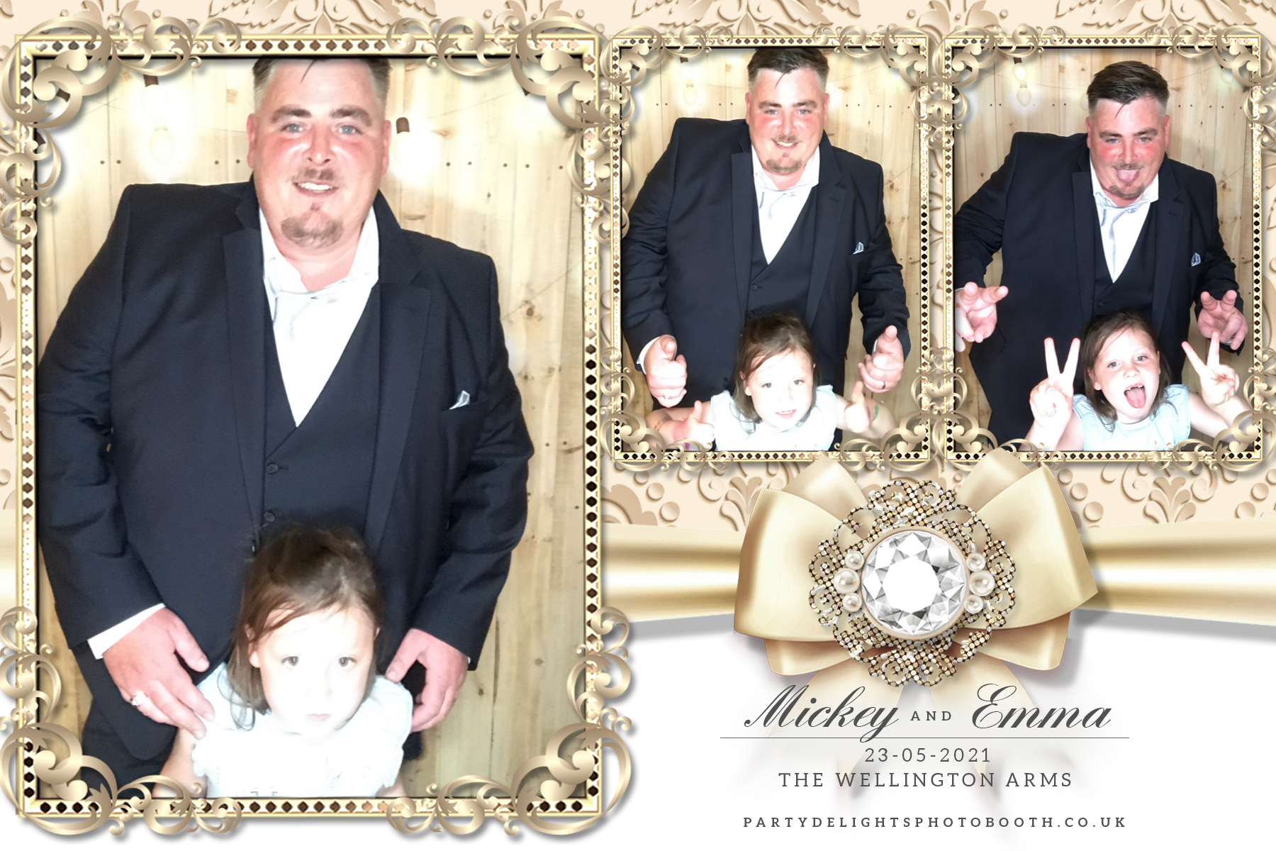 Emma's Wedding Day | View more photos from the event at gallery.partydelightsphotobooth.co.uk/u/PartyDelightsPhotoBooth/Emmas-Wedding-Day