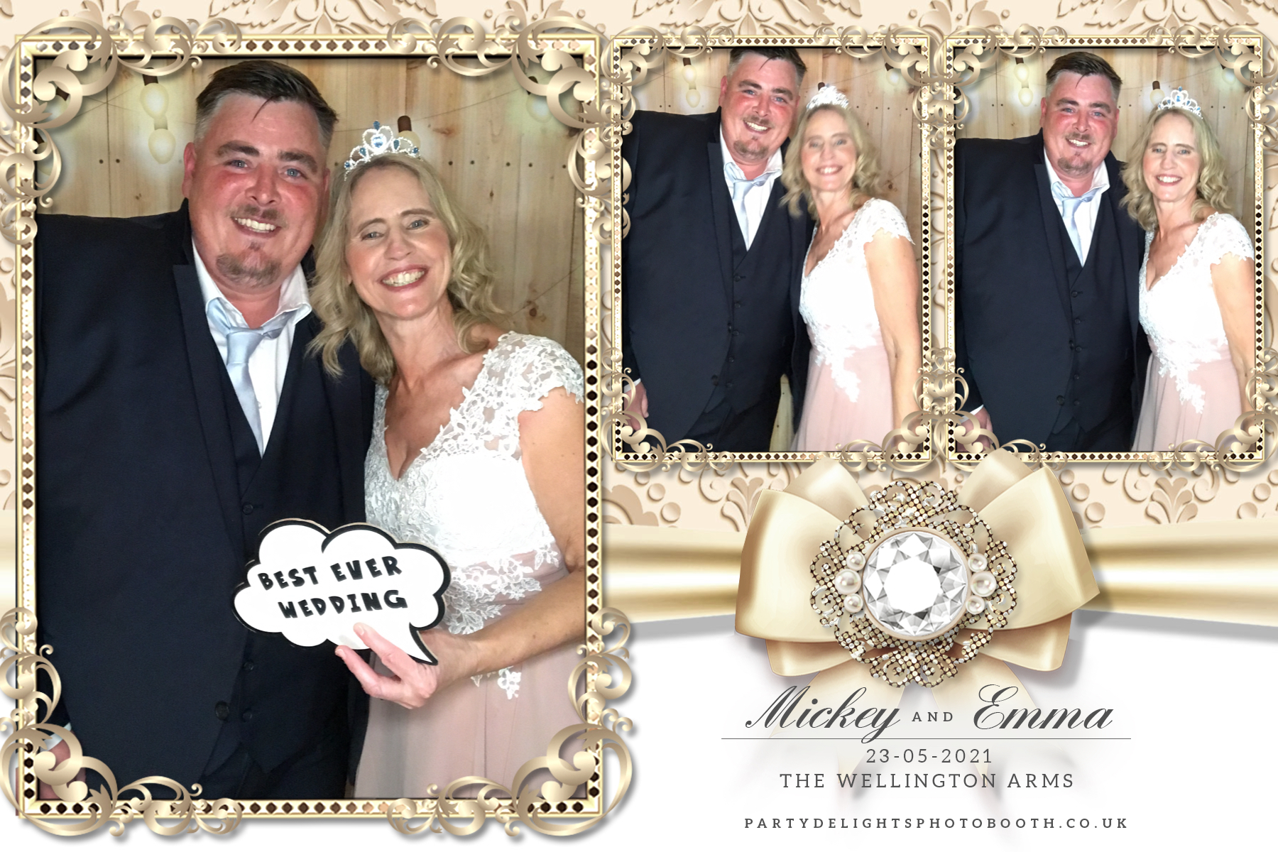 Emma's Wedding Day | View more photos from the event at gallery.partydelightsphotobooth.co.uk/u/PartyDelightsPhotoBooth/Emmas-Wedding-Day
