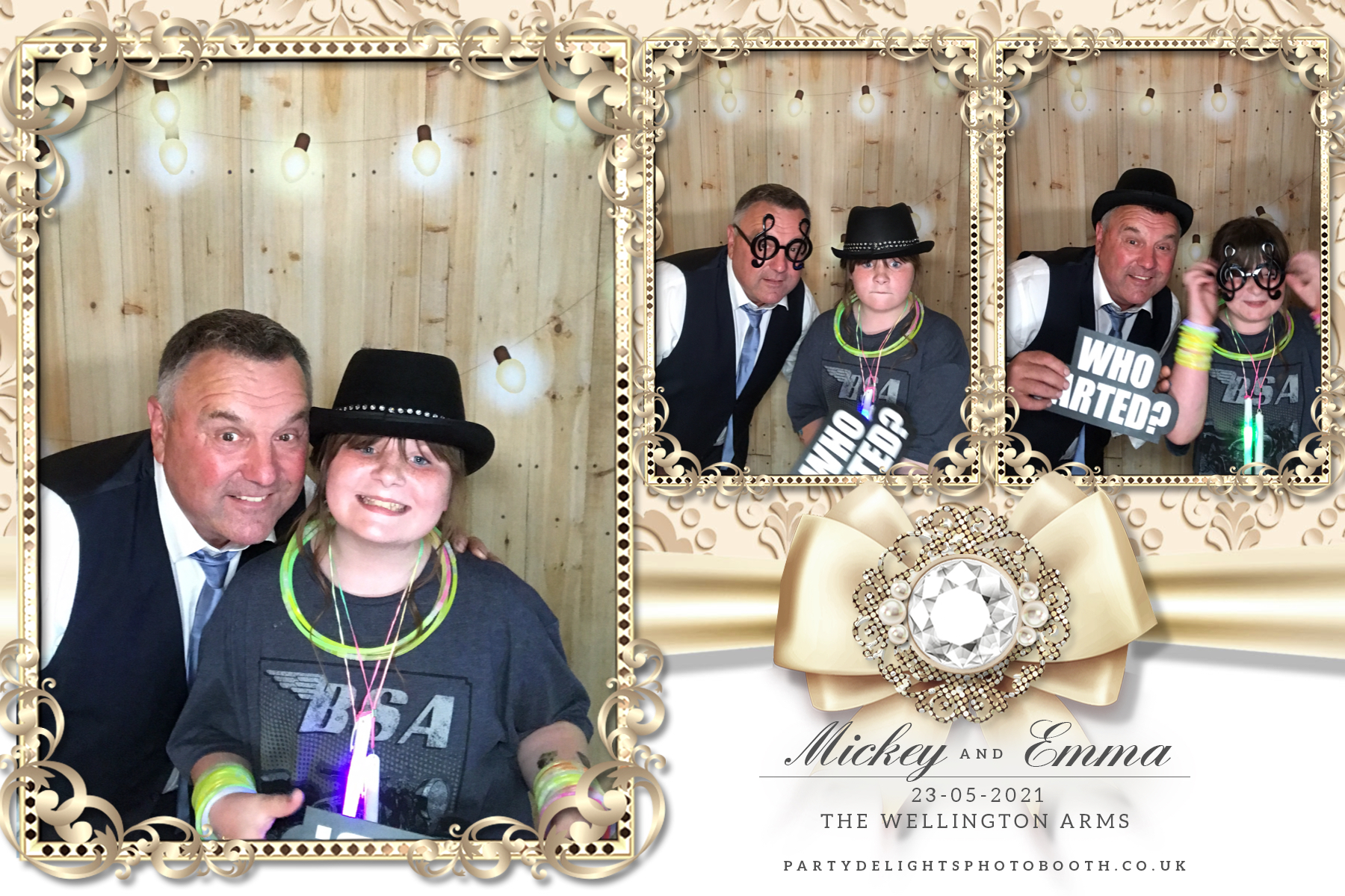 Emma's Wedding Day | View more photos from the event at gallery.partydelightsphotobooth.co.uk/u/PartyDelightsPhotoBooth/Emmas-Wedding-Day