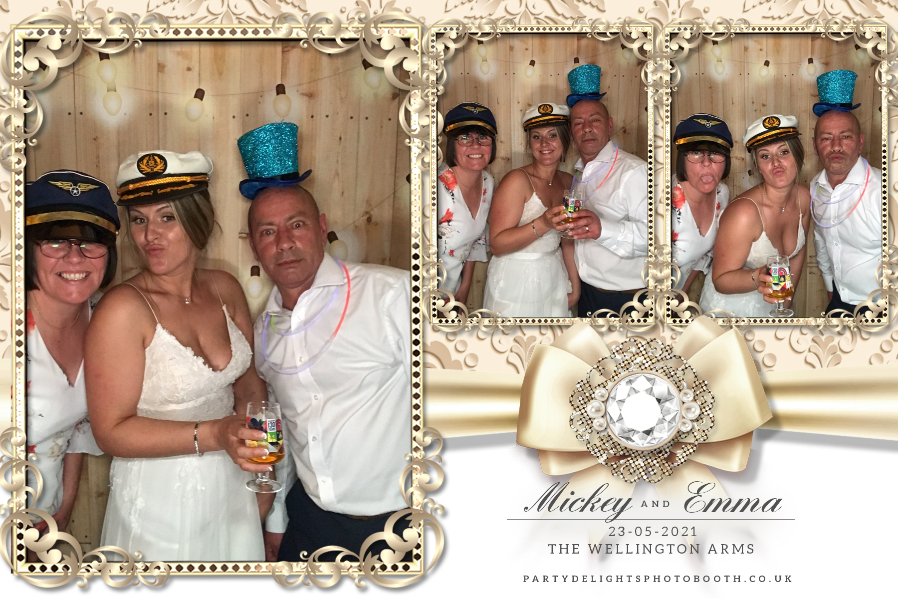 Emma's Wedding Day | View more photos from the event at gallery.partydelightsphotobooth.co.uk/u/PartyDelightsPhotoBooth/Emmas-Wedding-Day