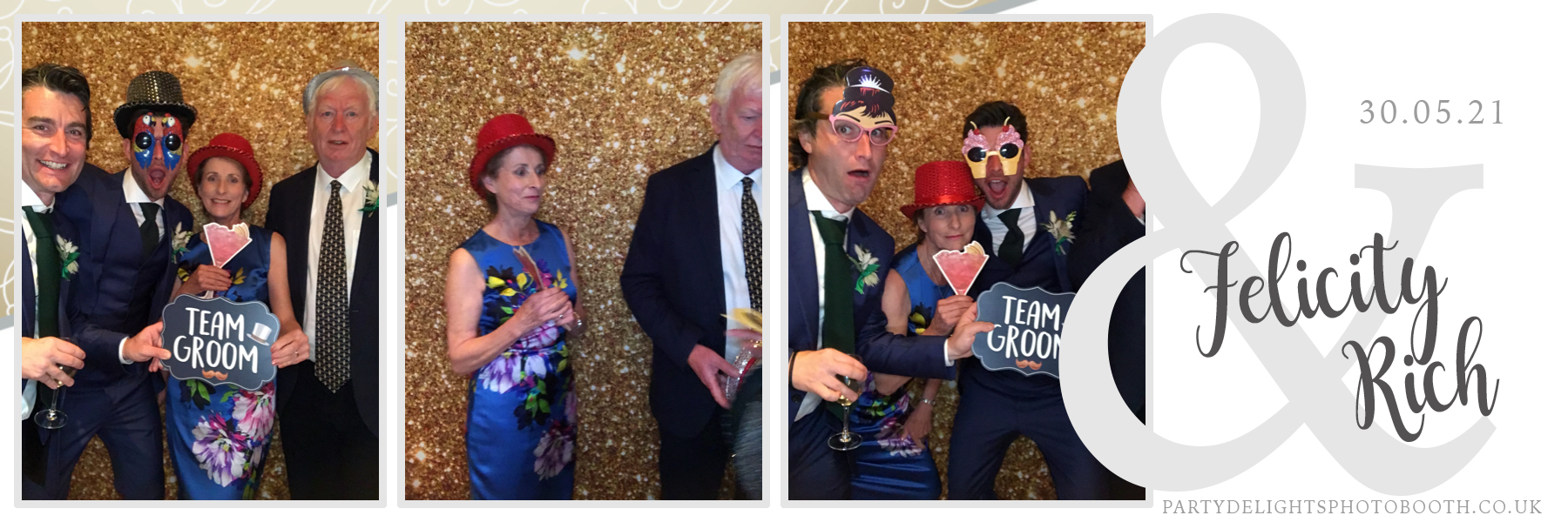 Felicity & Rich's Wedding | View more photos from the event at gallery.partydelightsphotobooth.co.uk/u/PartyDelightsPhotoBooth/Felicity-Richs-Wedding