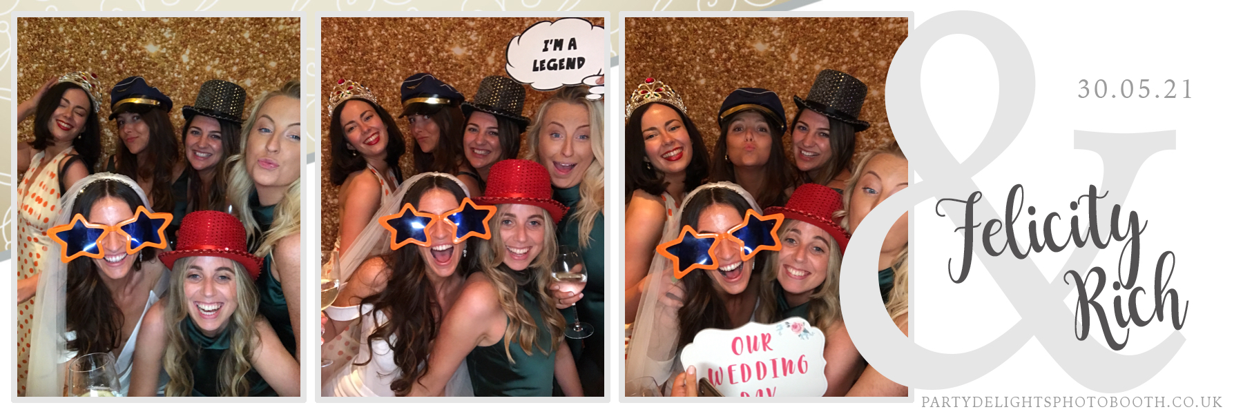 Felicity & Rich's Wedding | View more photos from the event at gallery.partydelightsphotobooth.co.uk/u/PartyDelightsPhotoBooth/Felicity-Richs-Wedding