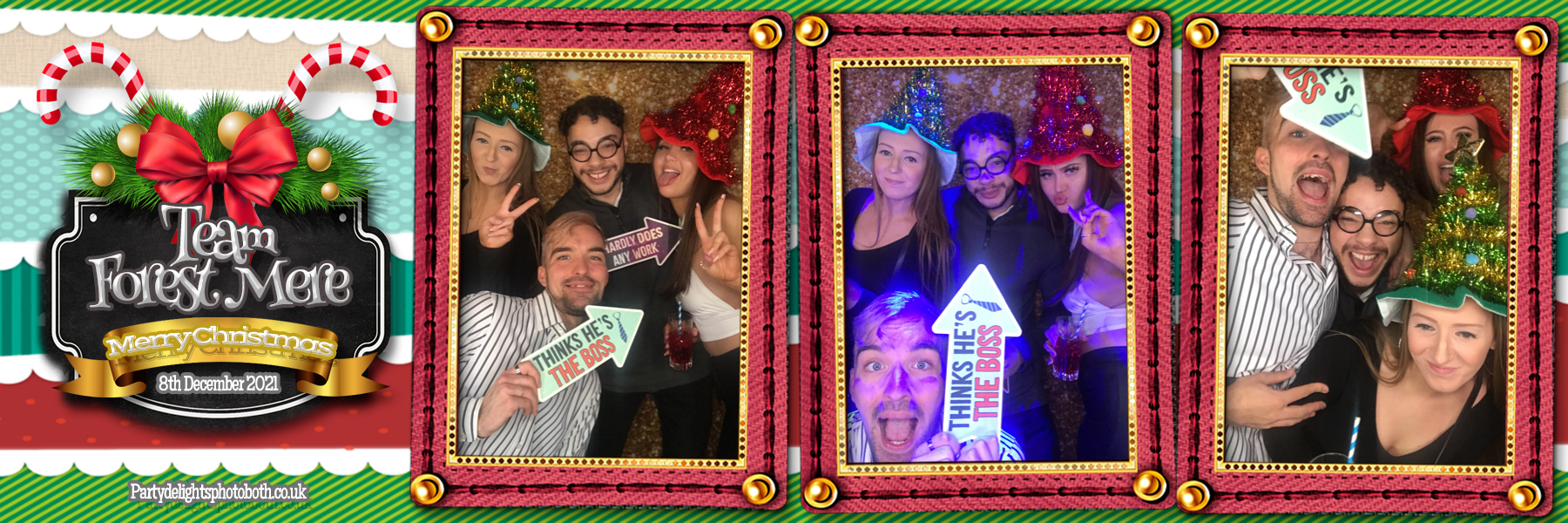 Forest Mere Christmas party | View more photos from the event at gallery.partydelightsphotobooth.co.uk/u/PartyDelightsPhotoBooth/Forest-Mere-Christmas-party