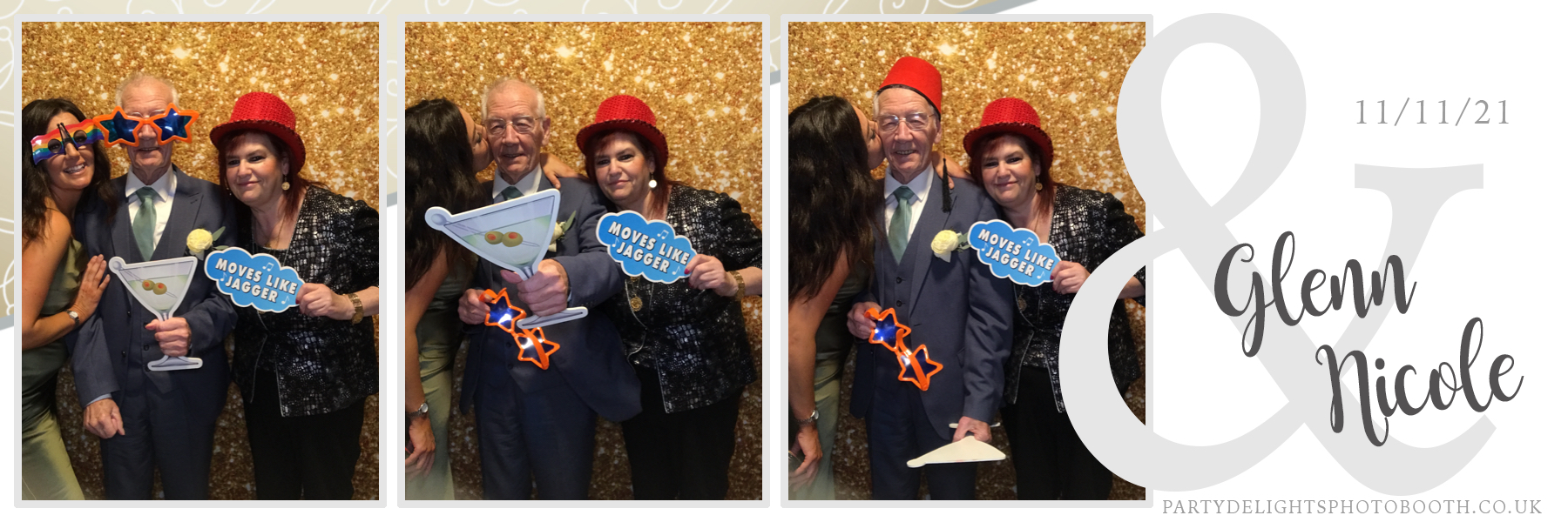 Glenn and Nicole’s Wedding | View more photos from the event at gallery.partydelightsphotobooth.co.uk/u/PartyDelightsPhotoBooth/Glenn-and-Nicole’s-Wedding