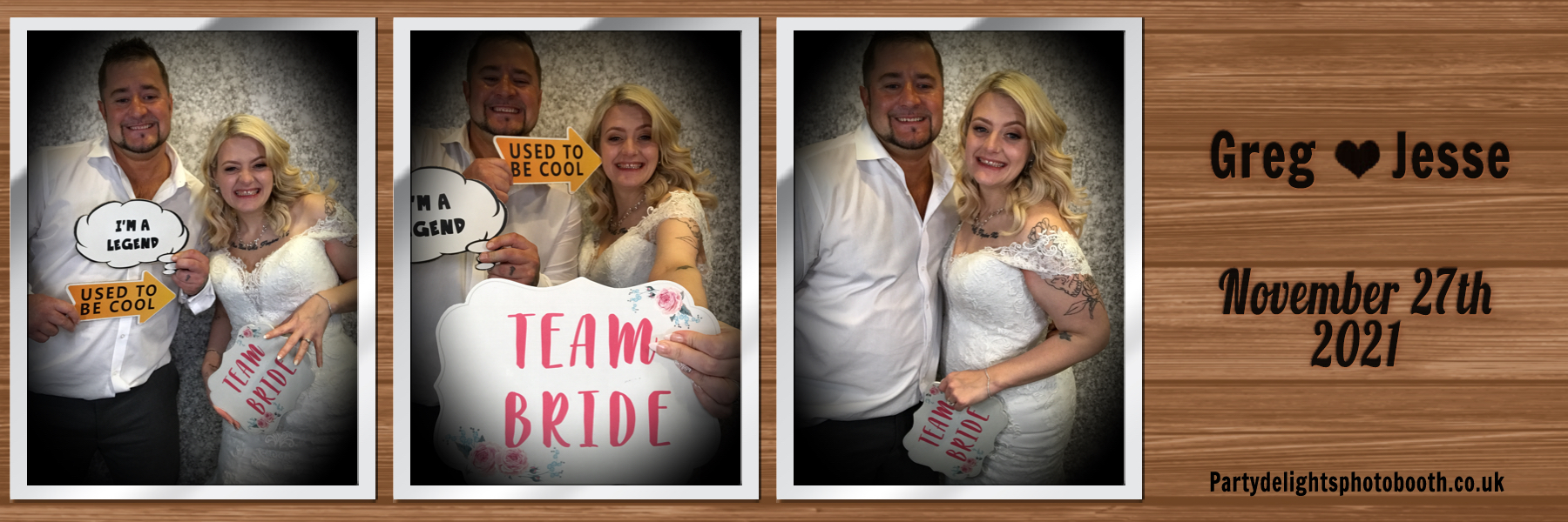 Greg & Jesses Wedding | View more photos from the event at gallery.partydelightsphotobooth.co.uk/u/PartyDelightsPhotoBooth/Greg-Jesses-Wedding