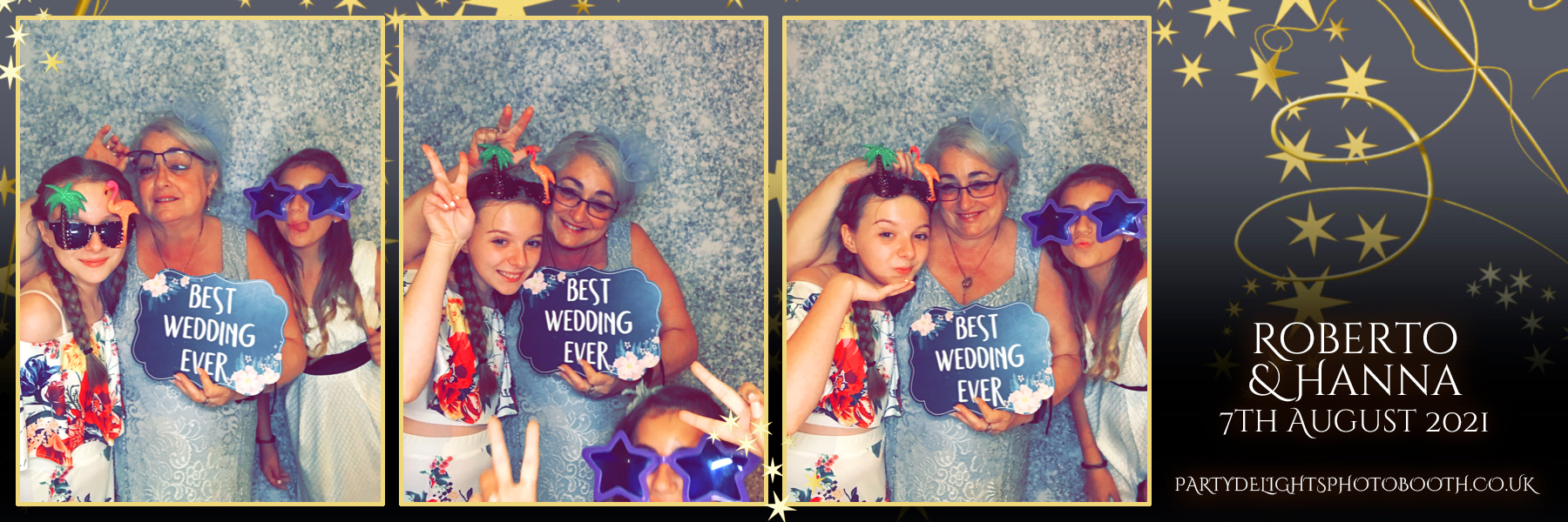 Hanna and Roberto's wedding | View more photos from the event at gallery.partydelightsphotobooth.co.uk/u/PartyDelightsPhotoBooth/Hanna-and-Robertos-wedding