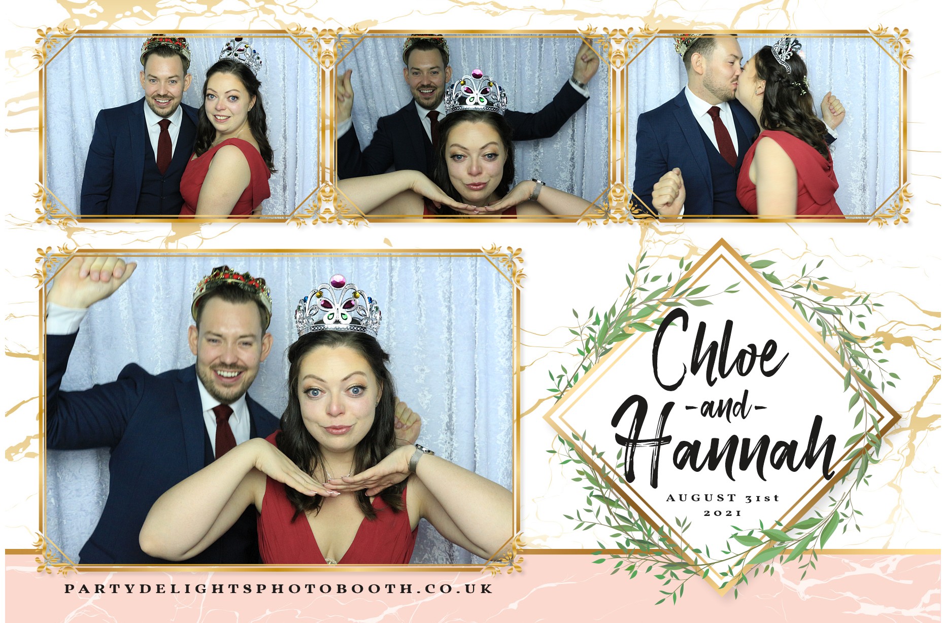 Hannah & Chloe’s wedding | View more photos from the event at gallery.partydelightsphotobooth.co.uk/u/PartyDelightsPhotoBooth/Hannah-Chloe’s-wedding